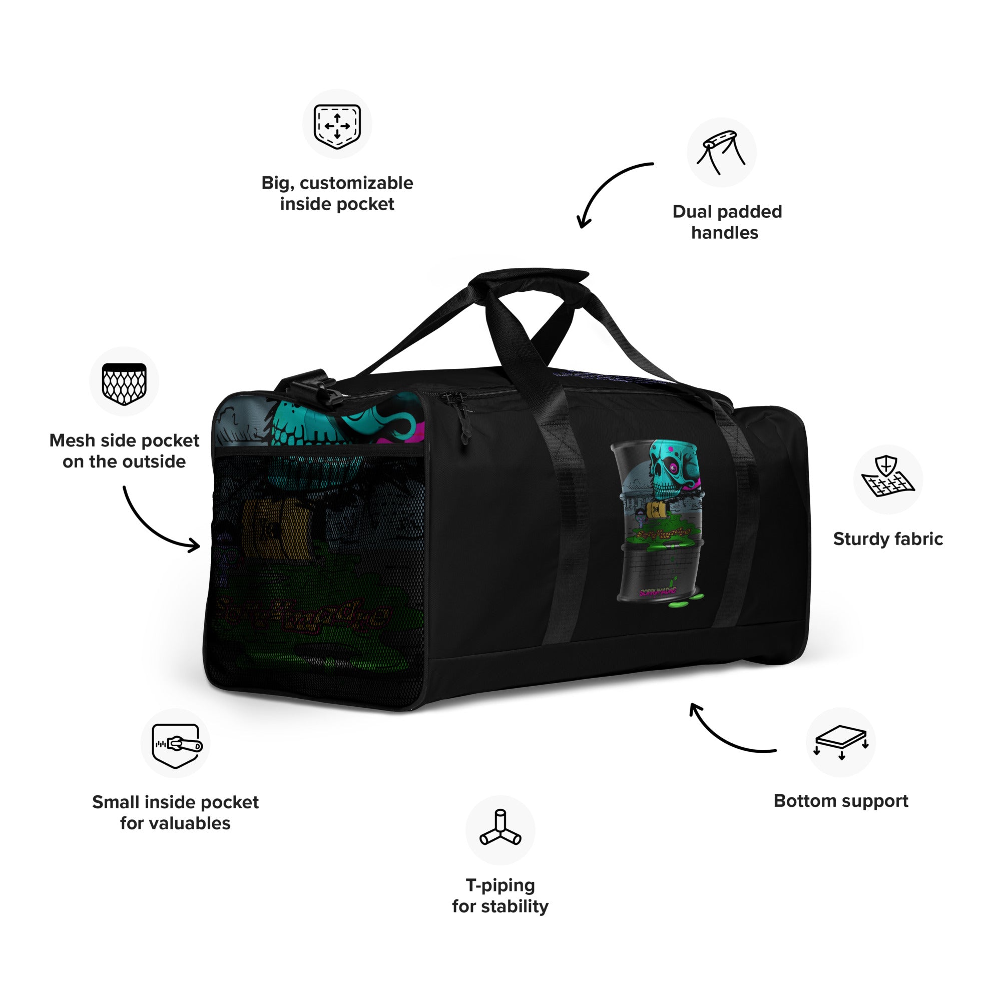 SorryMadre | Toxicity | Duffle bag