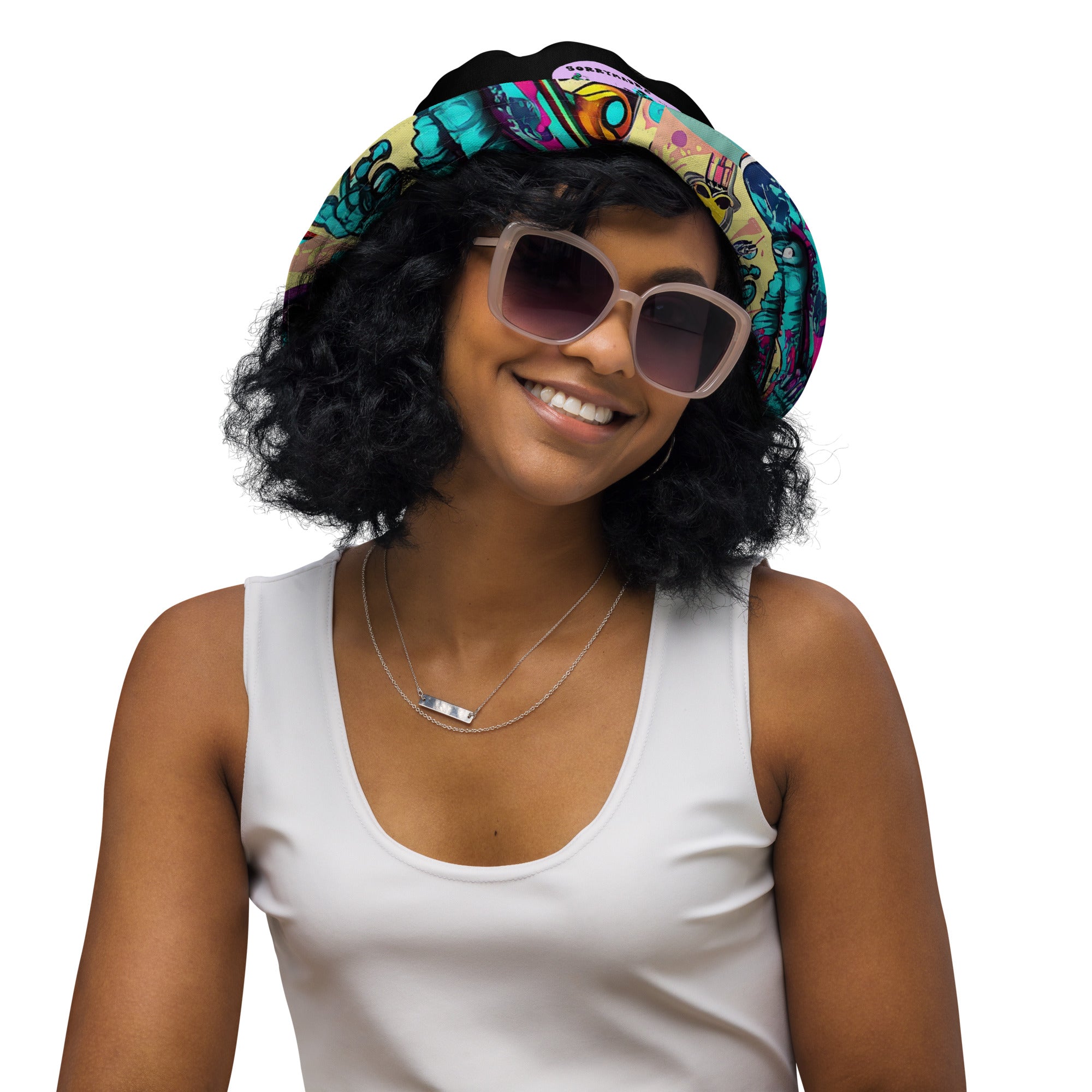 SorryMadre | Peace | Reversible bucket hat