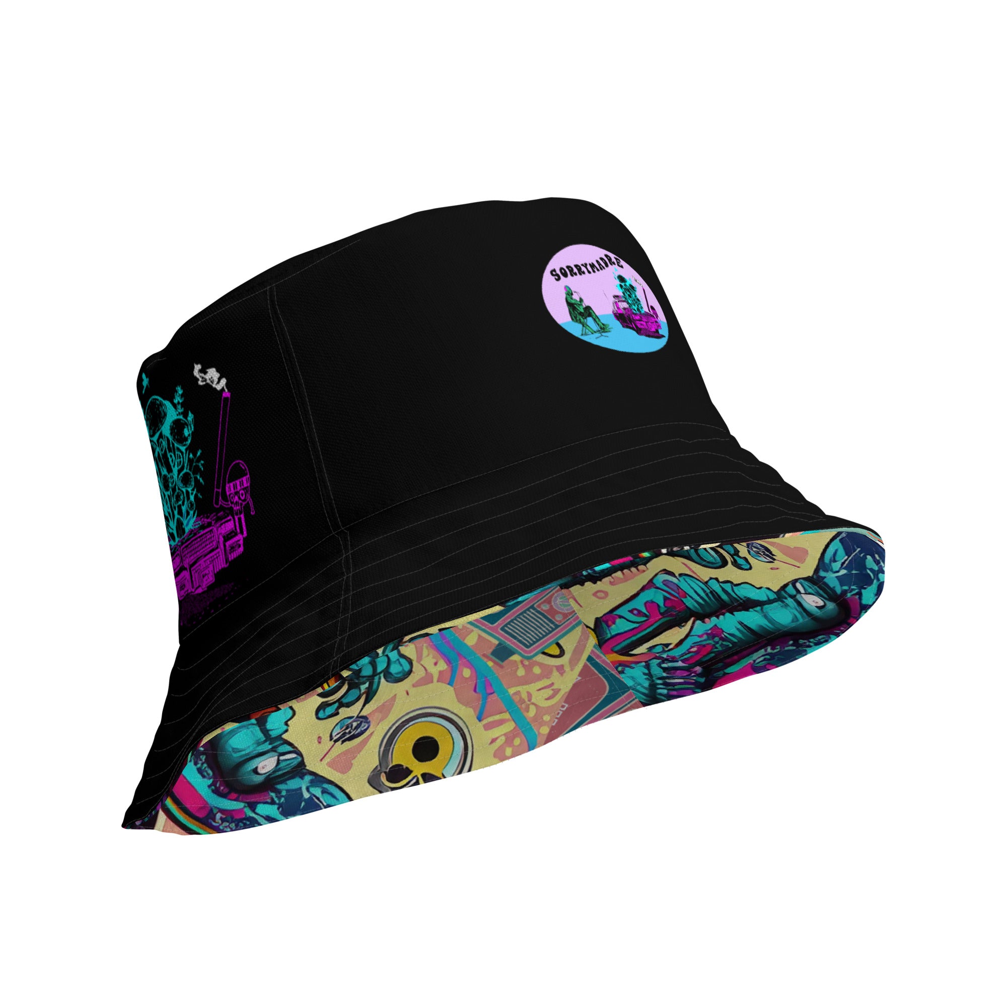 SorryMadre | Peace | Reversible bucket hat