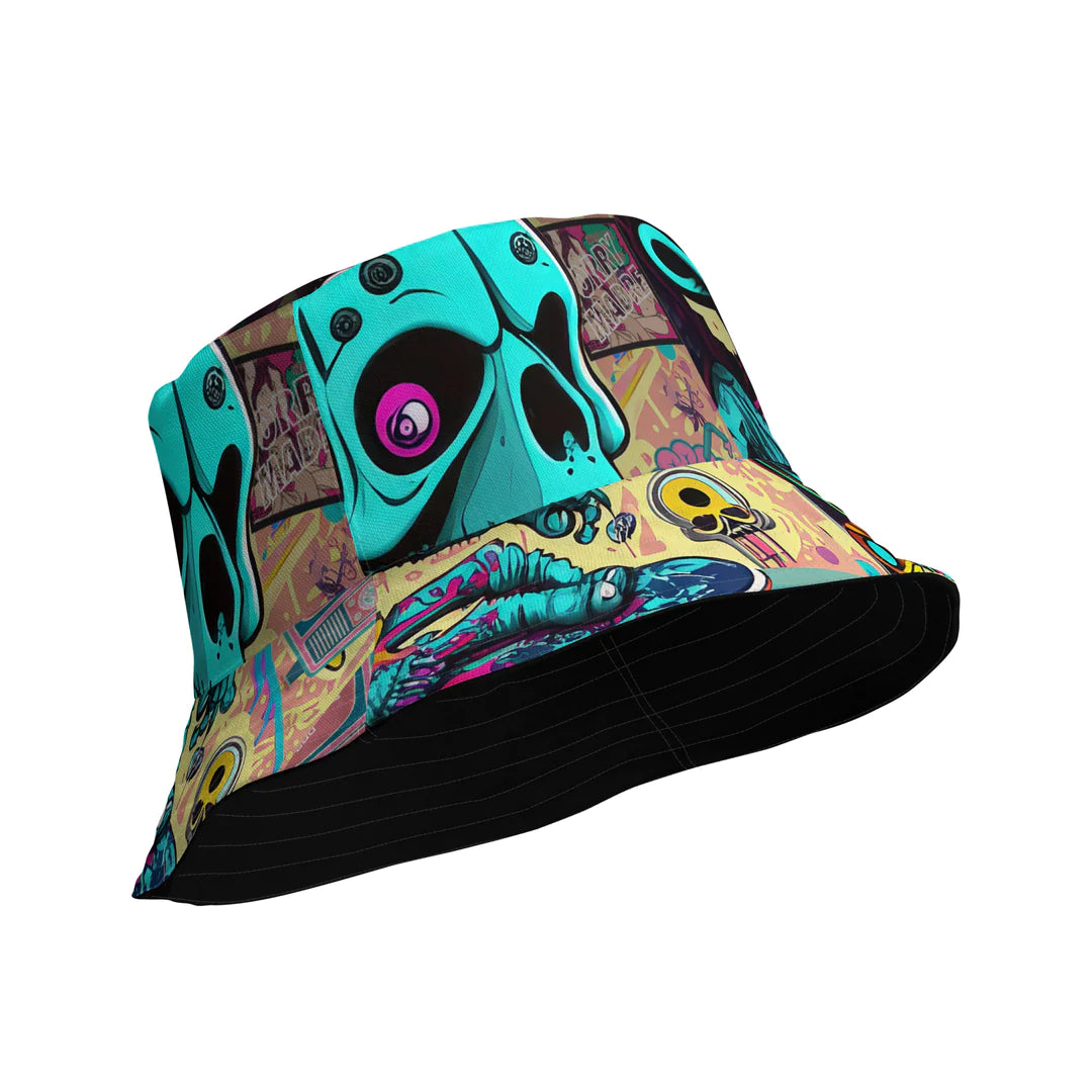 SorryMadre | Peace | Reversible bucket hat