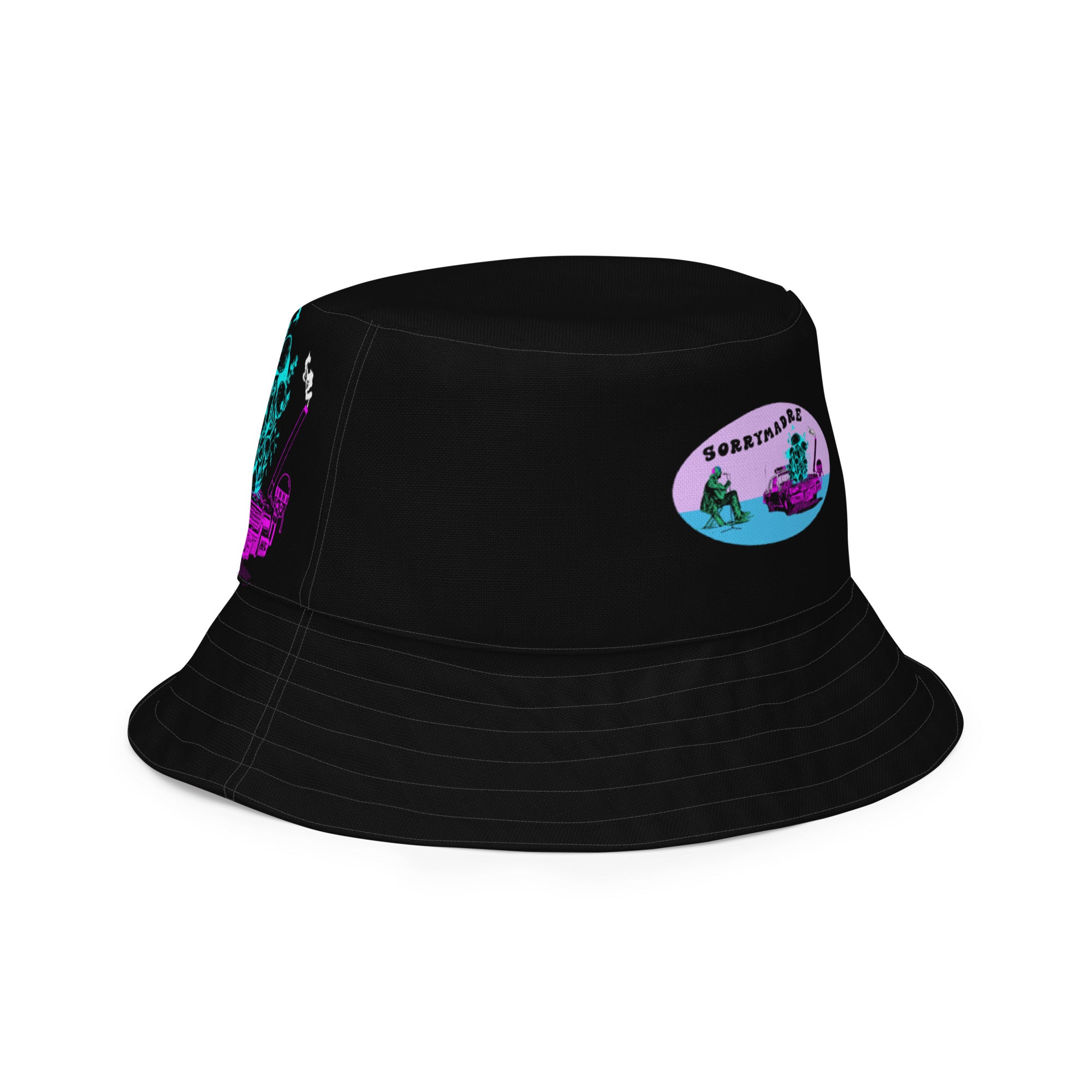 SorryMadre | Peace | Reversible bucket hat