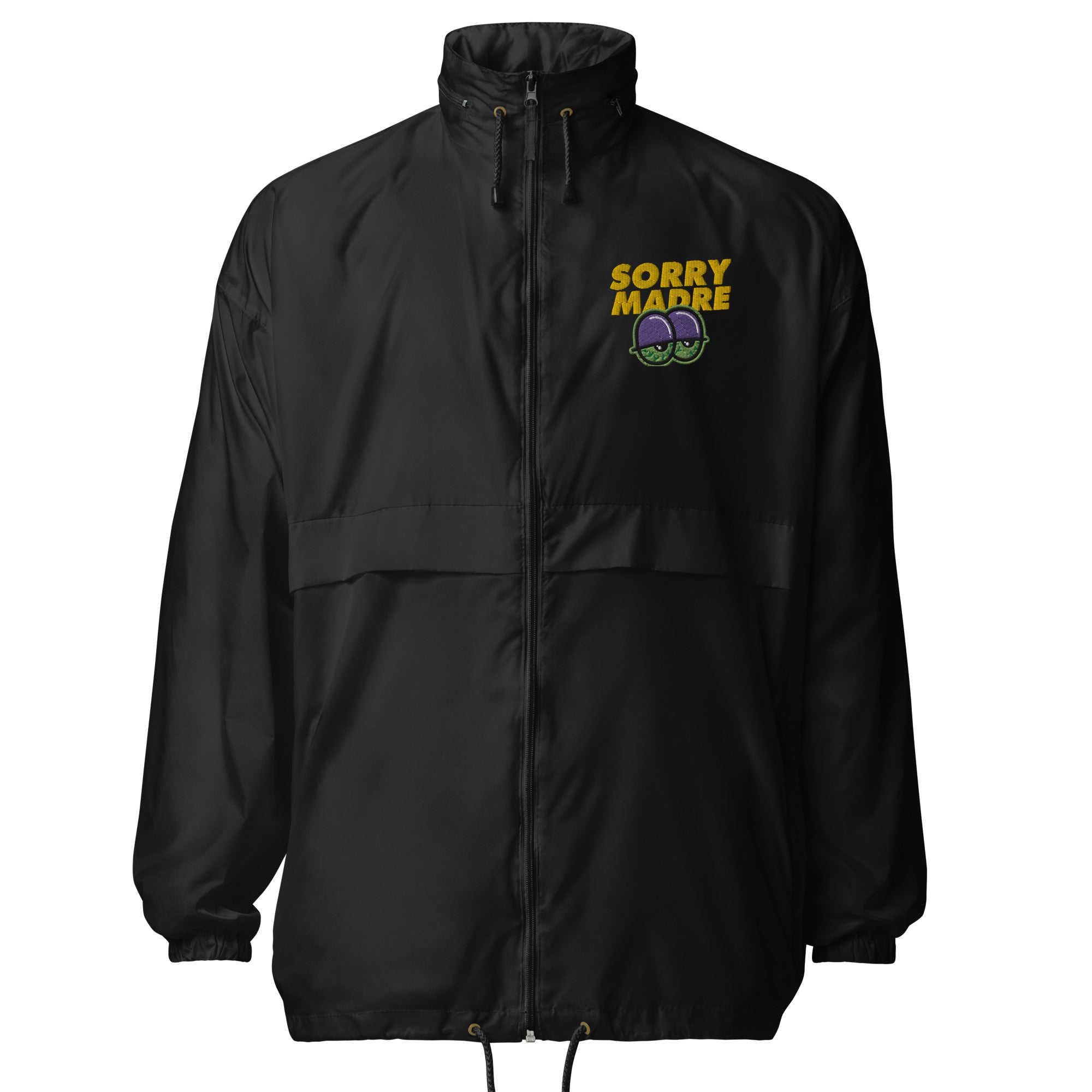 SorryMadre | Embroidered Windbreaker