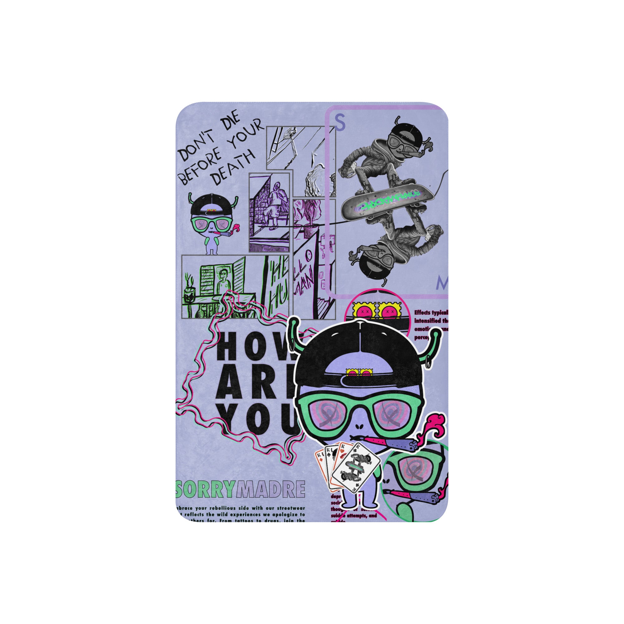 SorryMadre | Sherpa blanket