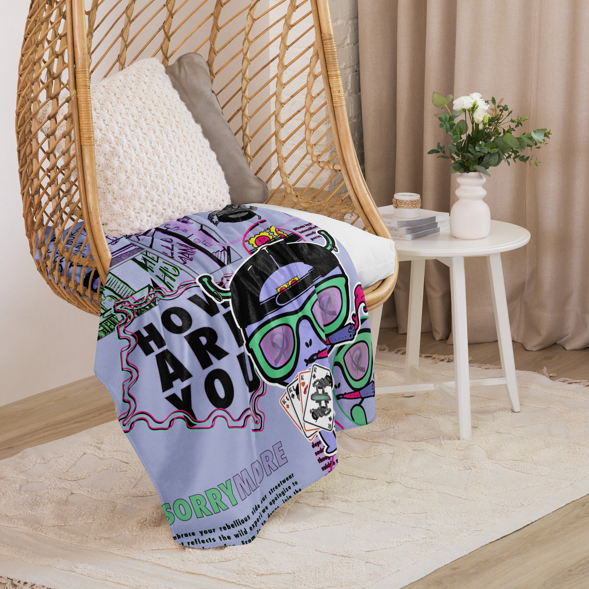 SorryMadre | Sherpa blanket