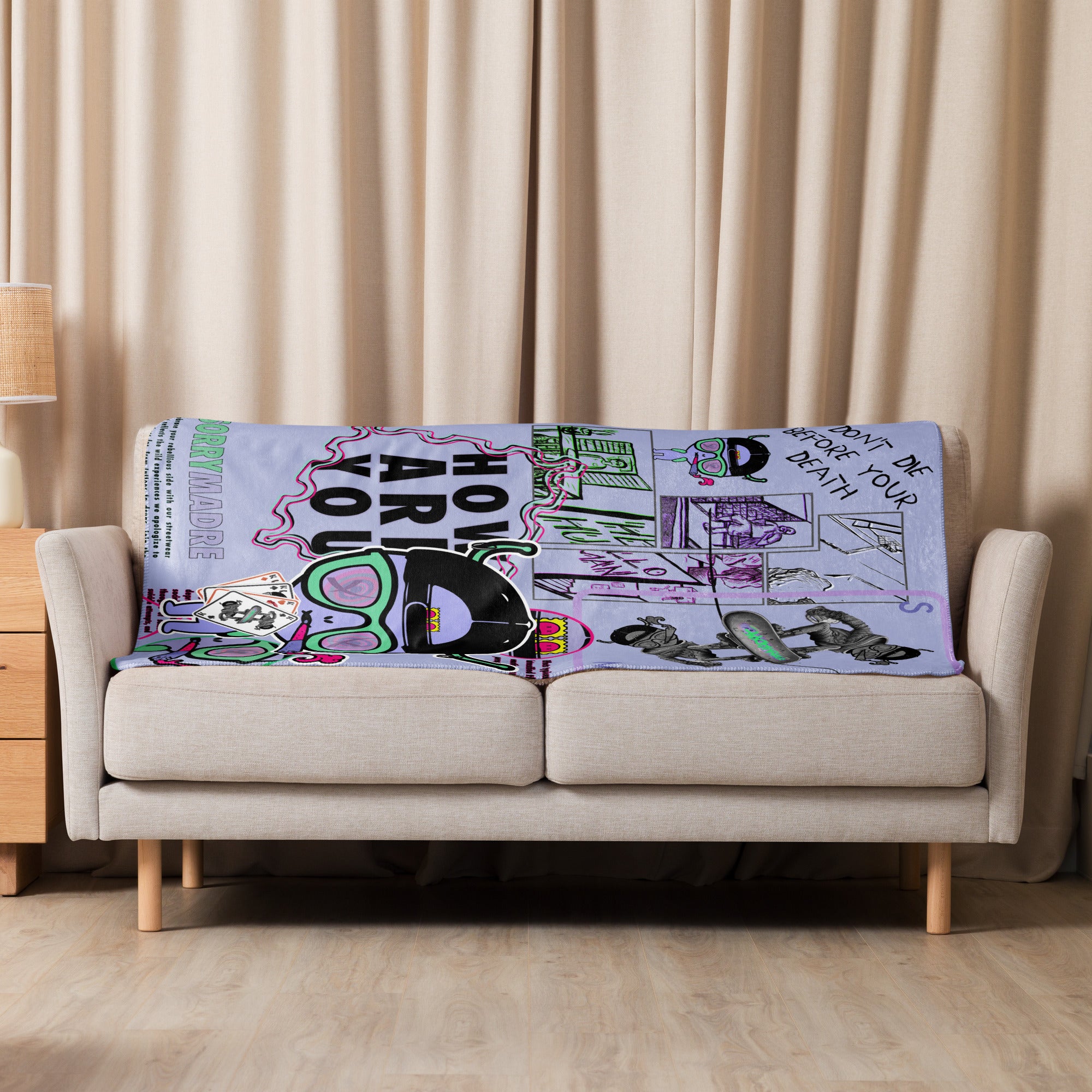 SorryMadre | Sherpa blanket