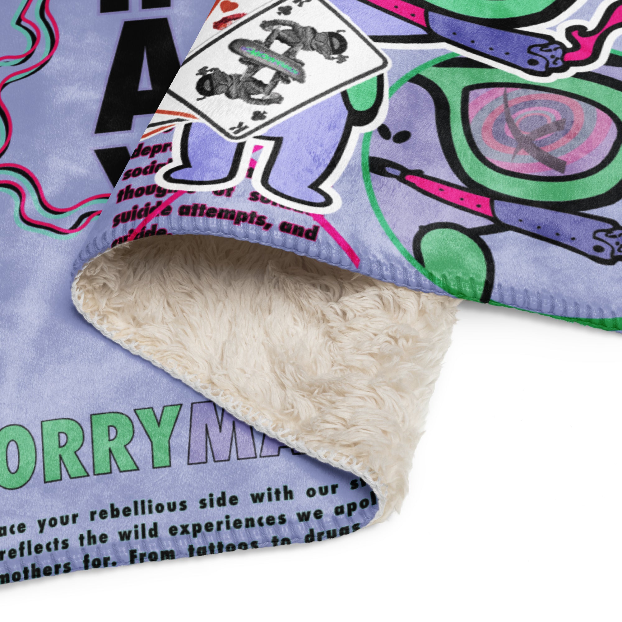 SorryMadre | Sherpa blanket