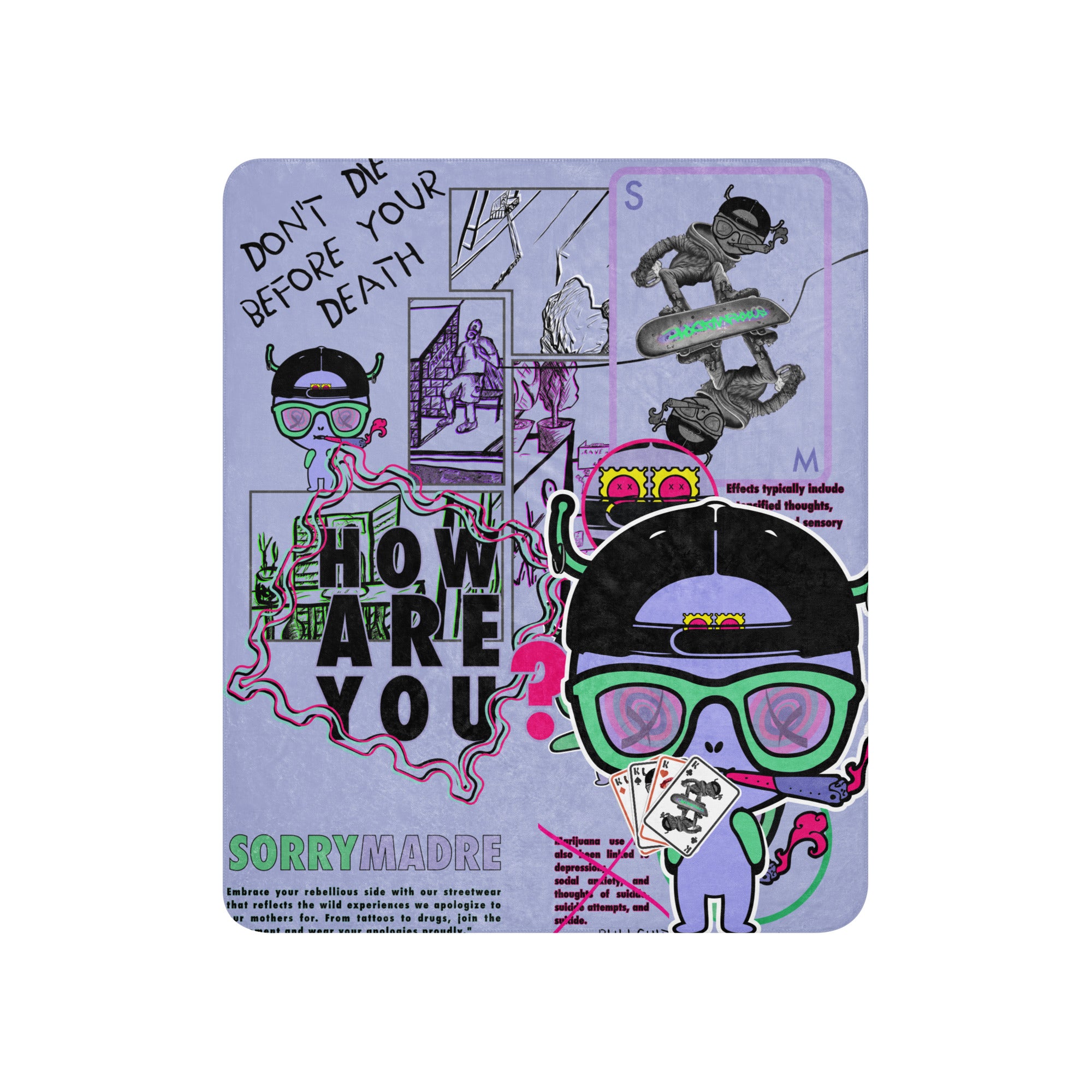 SorryMadre | Sherpa blanket