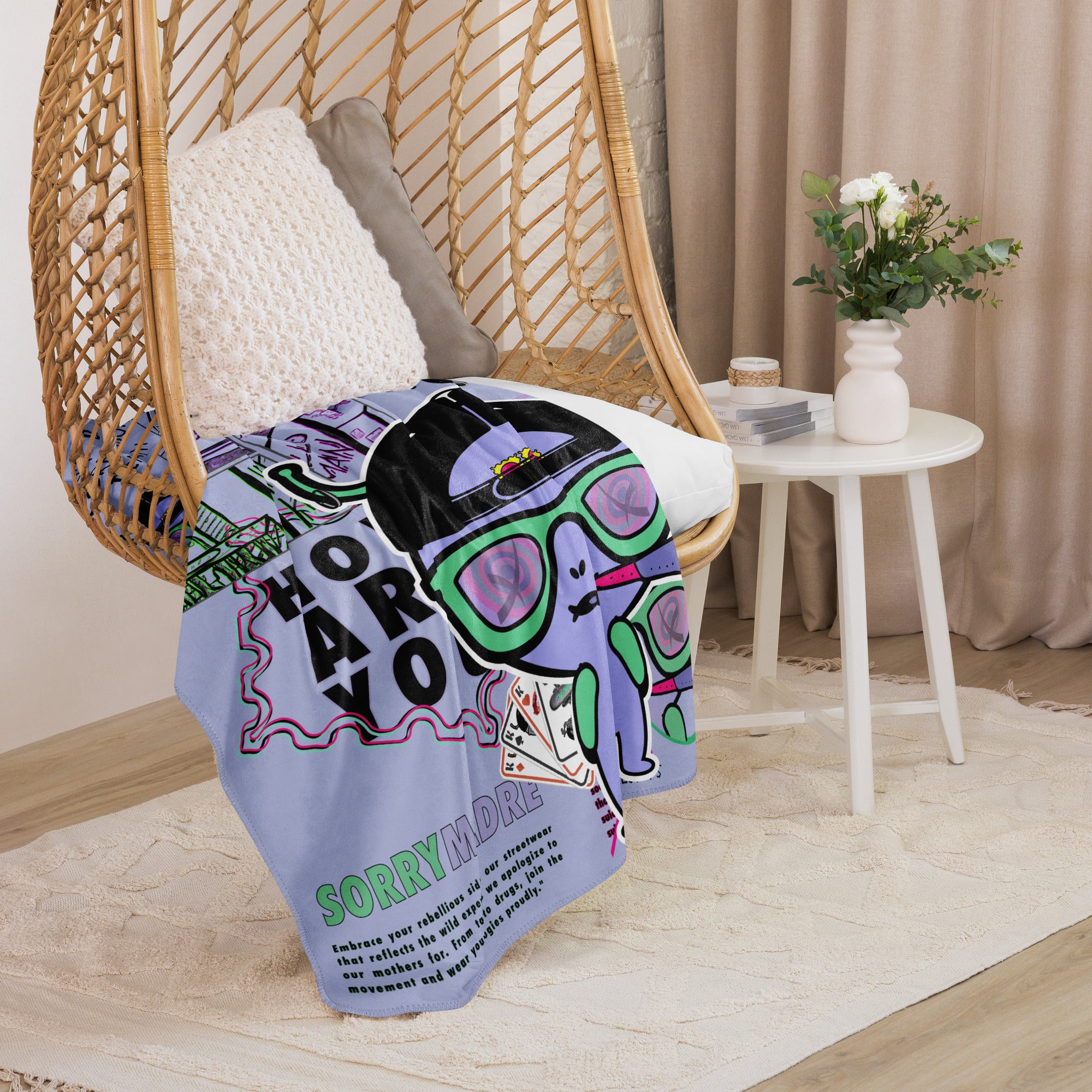 SorryMadre | Sherpa blanket