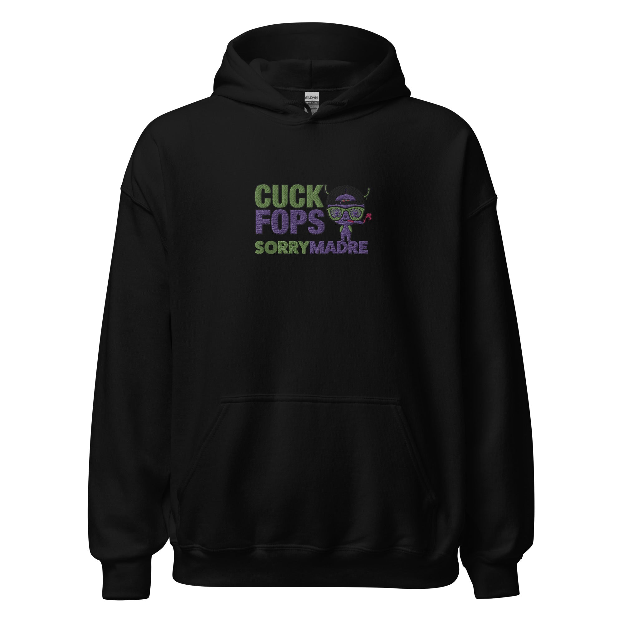SorryMadre | Cuck Fops V2 | Embroidered Hoodie