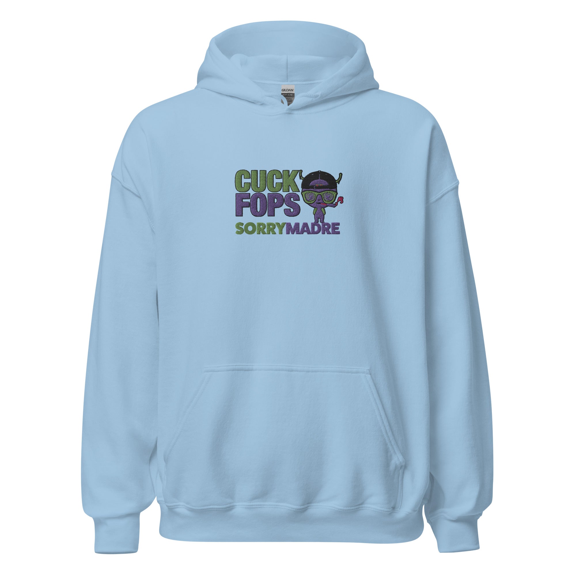 SorryMadre | Cuck Fops V2 | Embroidered Hoodie