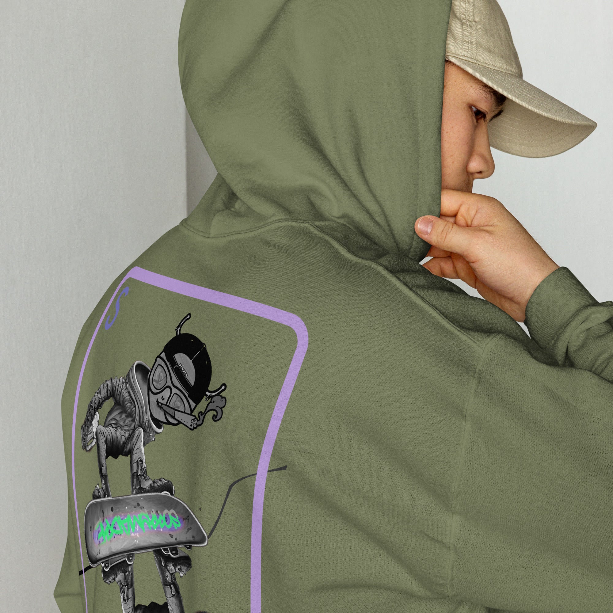 SorryMadre | Cards on board | Premium Embroidered Hoodie