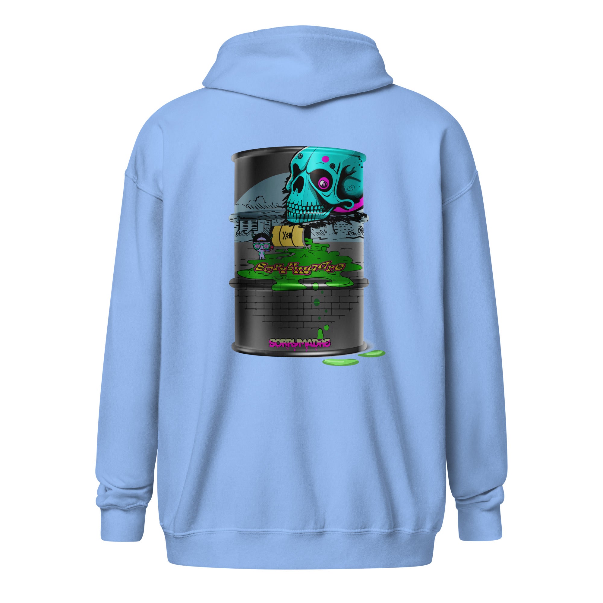 SorryMadre | Toxicity | Embroidered heavy blend zip hoodie