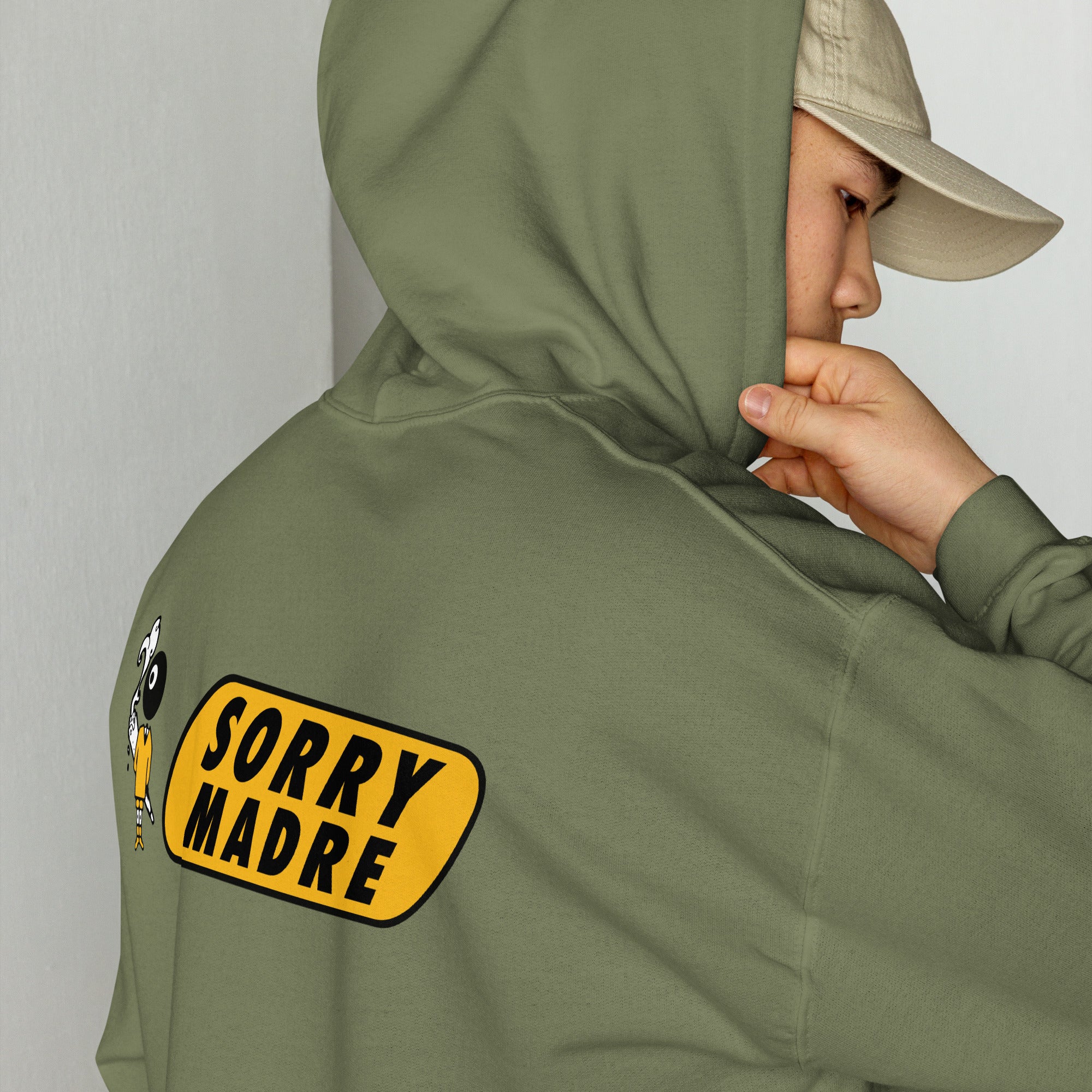 SorryMadre | BIGgest | Embroidered Hoodie