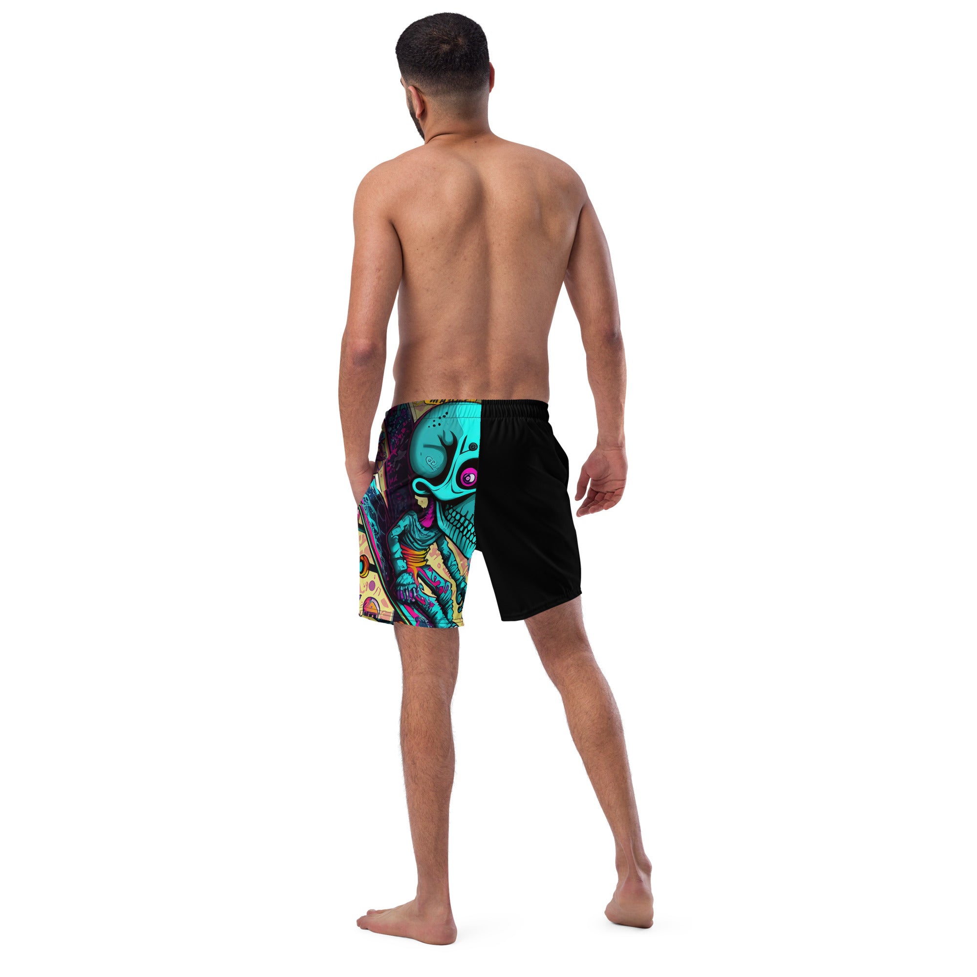 SorryMadre | SKULL | Swim trunks