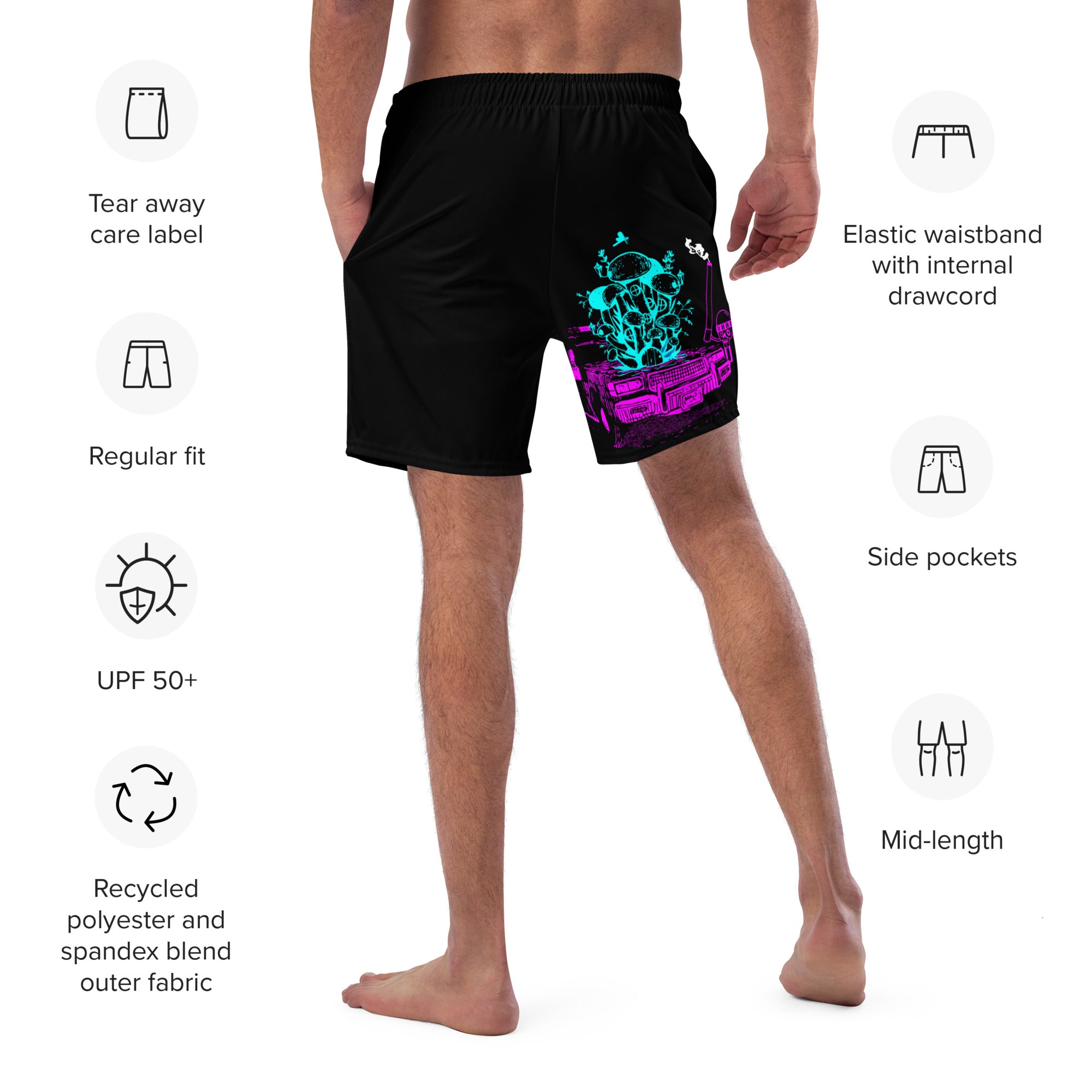 SorryMadre | PEACE | Swim trunks