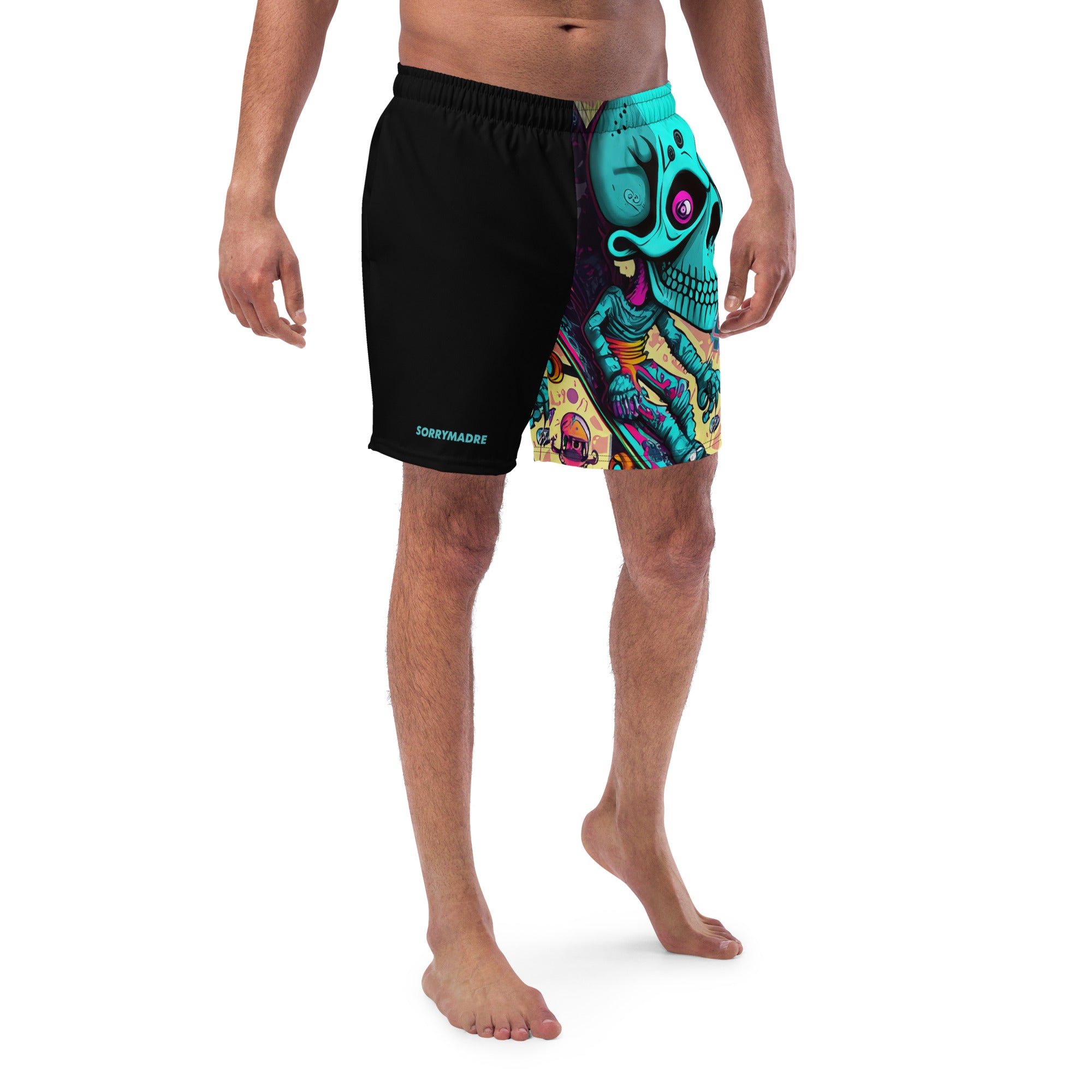 SorryMadre | SKULL | Swim trunks