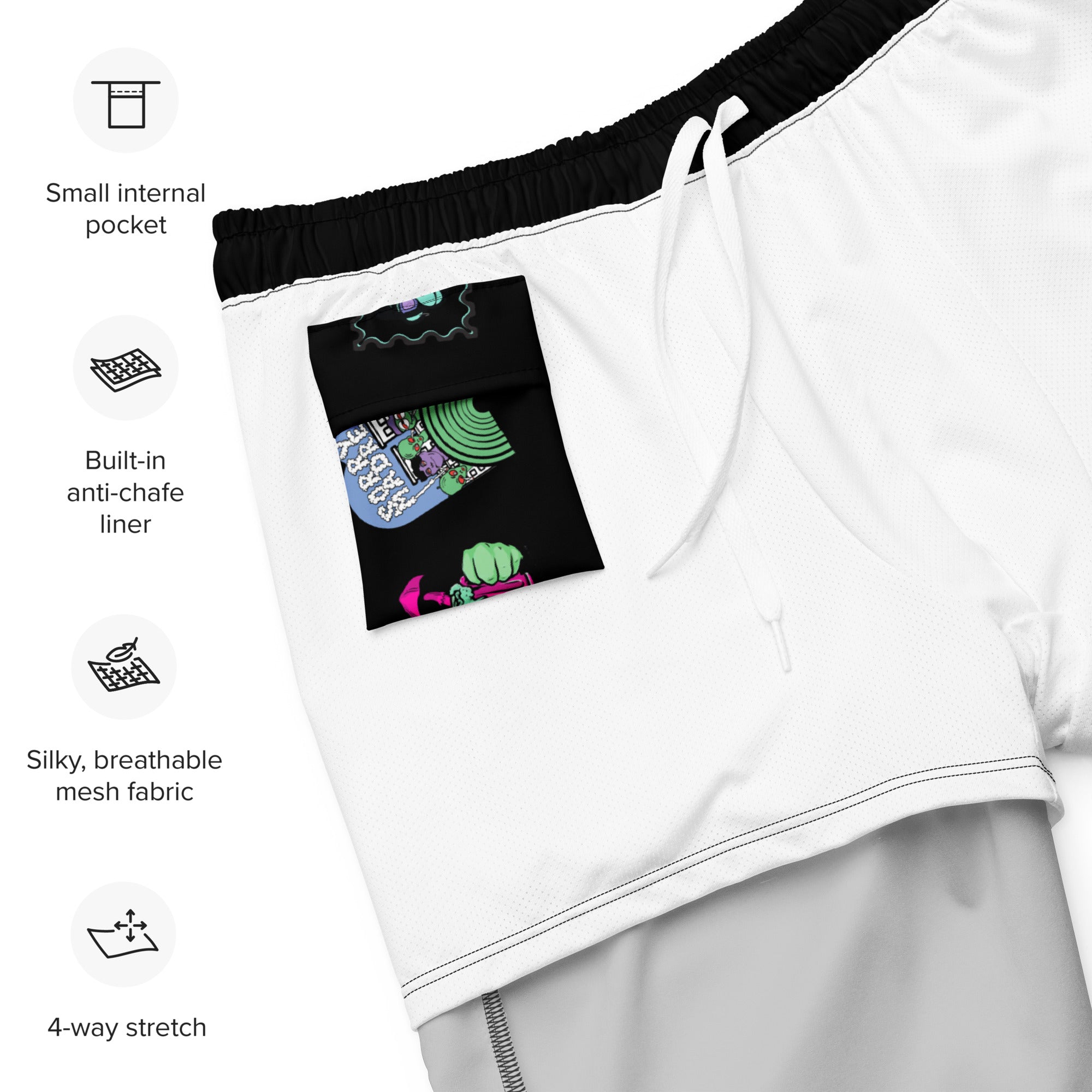SorryMadre | PEACE | Swim trunks