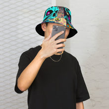 Load image into Gallery viewer, SorryMadre | Peace | Reversible bucket hat
