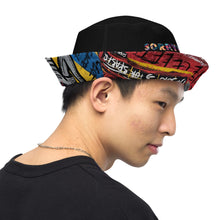 Load image into Gallery viewer, SorryMadre | Street Art | Reversible bucket hat
