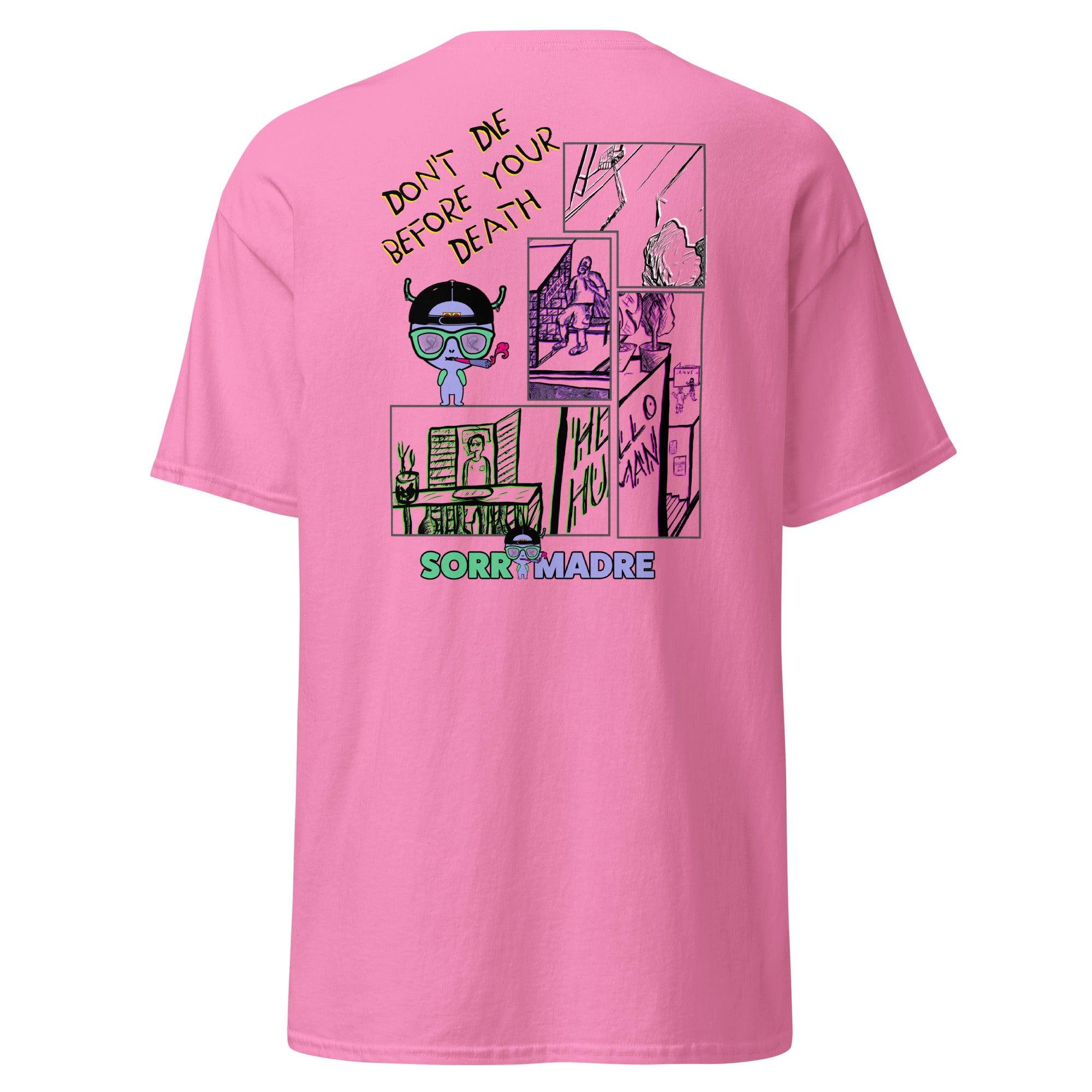 SorryMadre | Do not Die | Embroidered T-Shirt