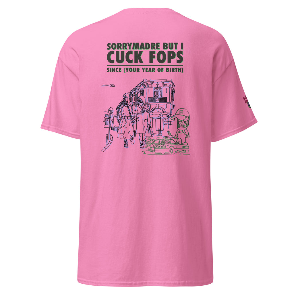 SorryMadre | Cuck Fops V2 | Embroidered T-Shirt