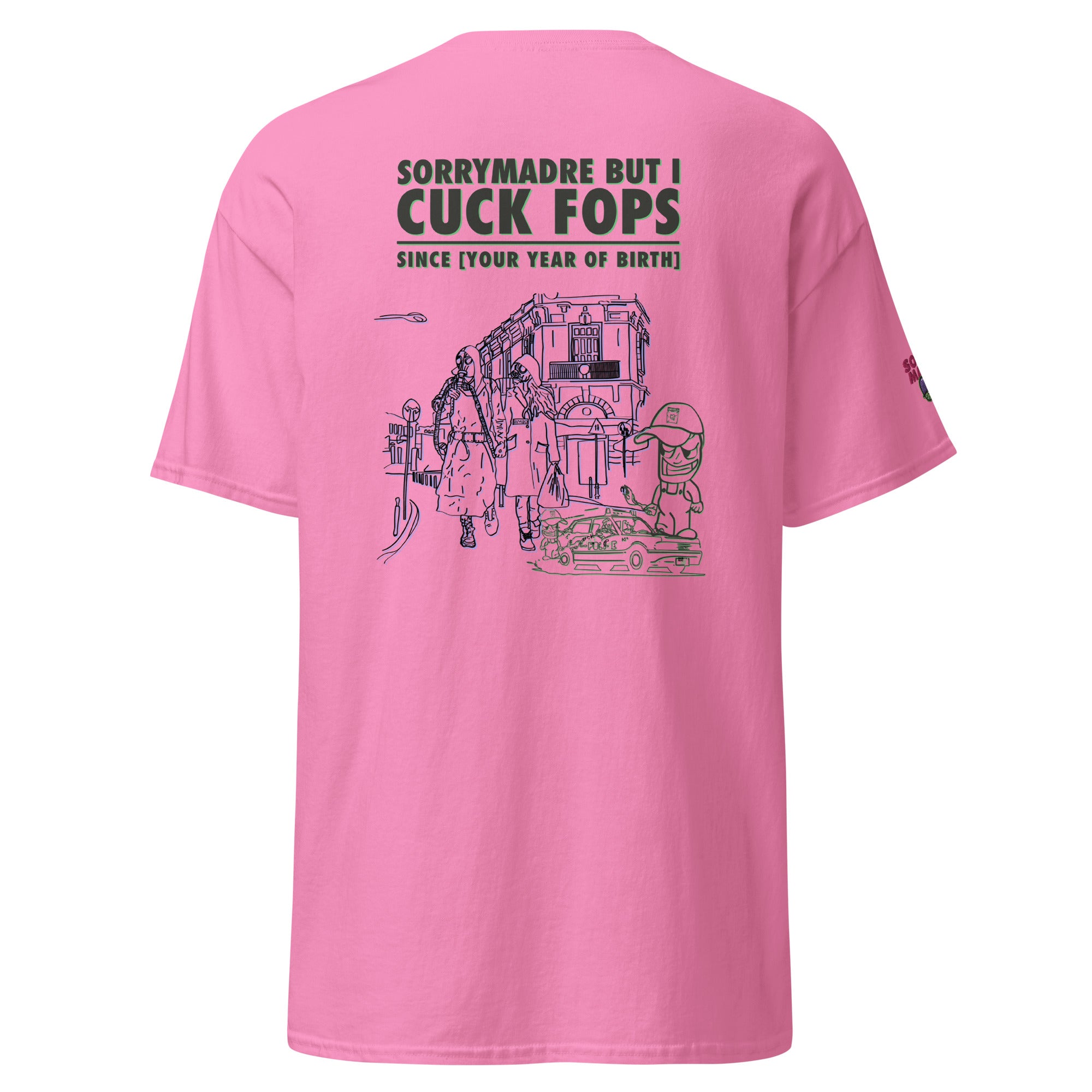 SorryMadre | Cuck Fops V2 | Embroidered T-Shirt