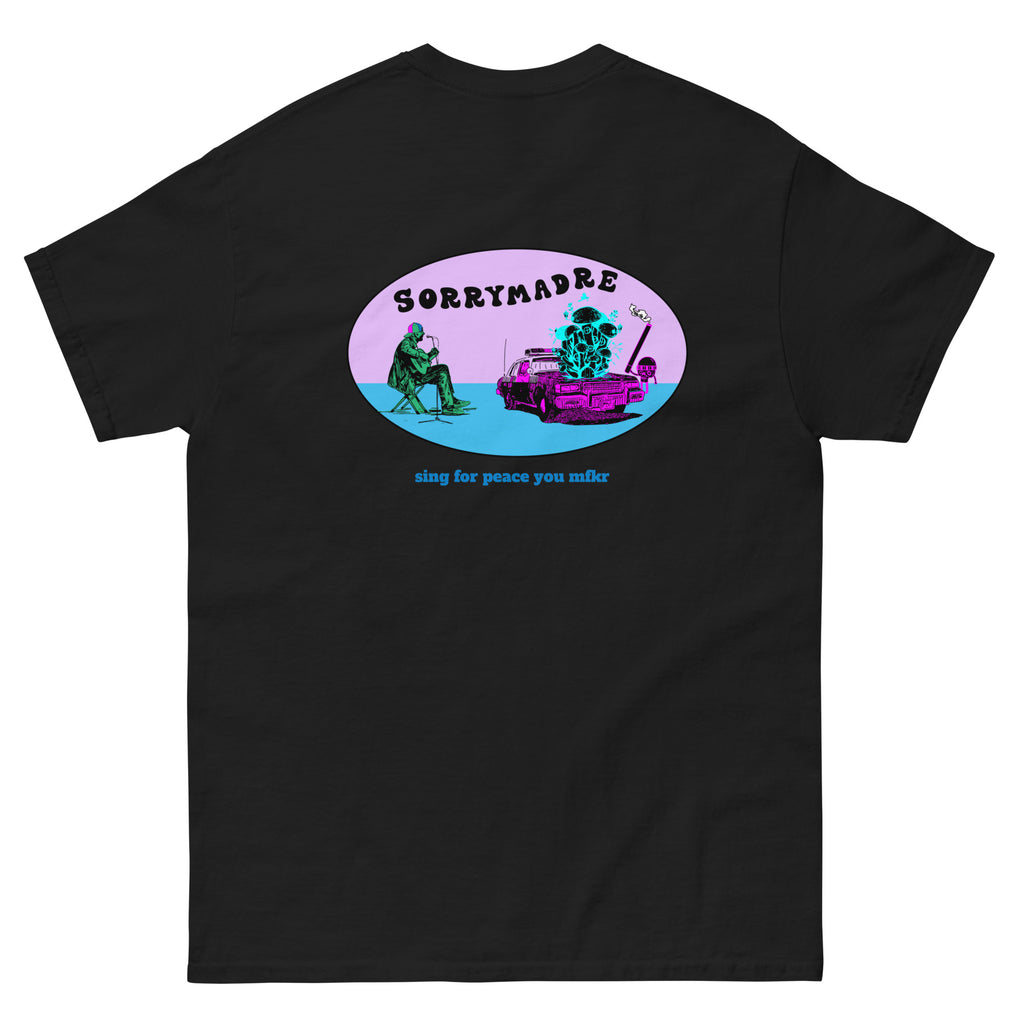 SorryMadre | Peace | Embroidered T-Shirt