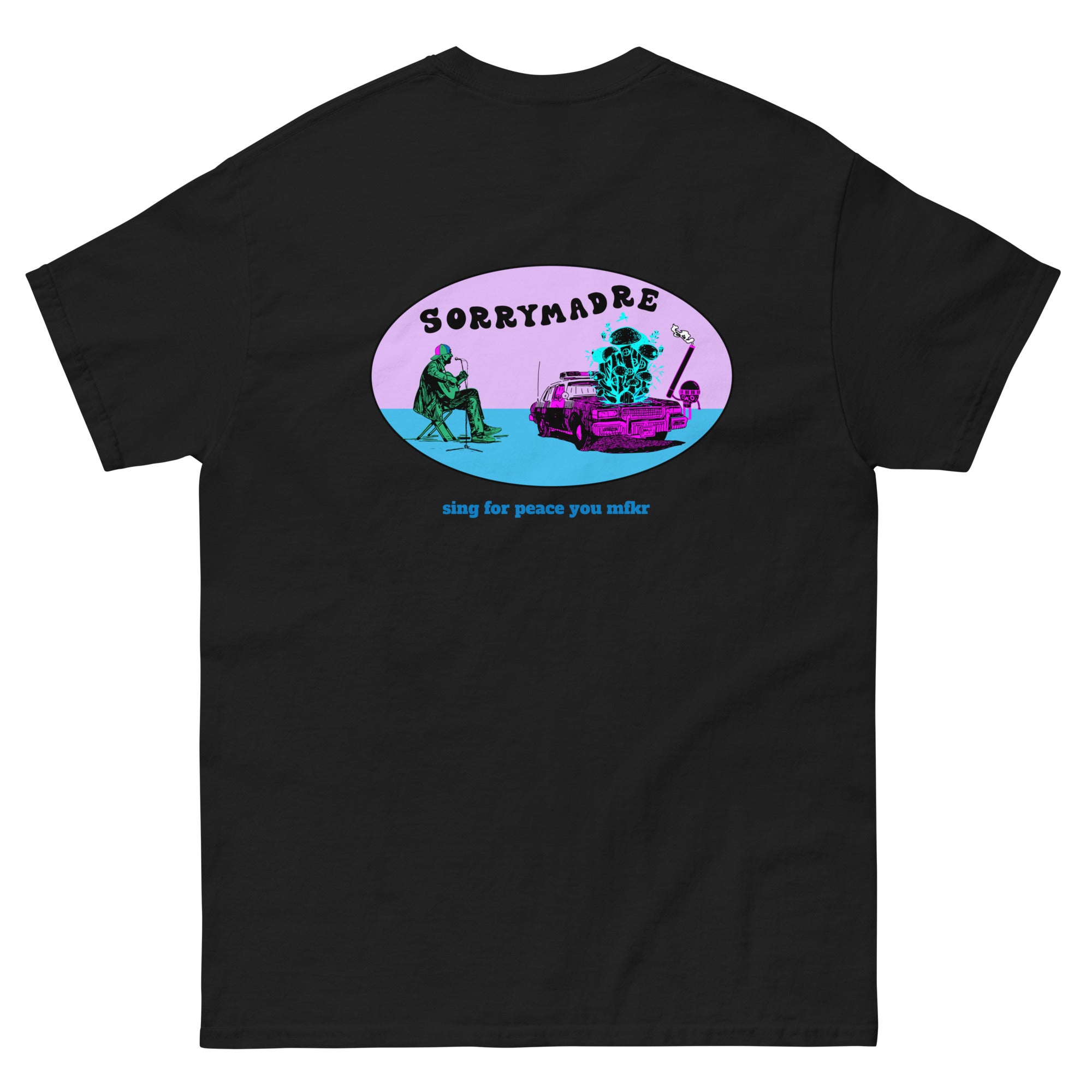 SorryMadre | Peace | Embroidered T-Shirt