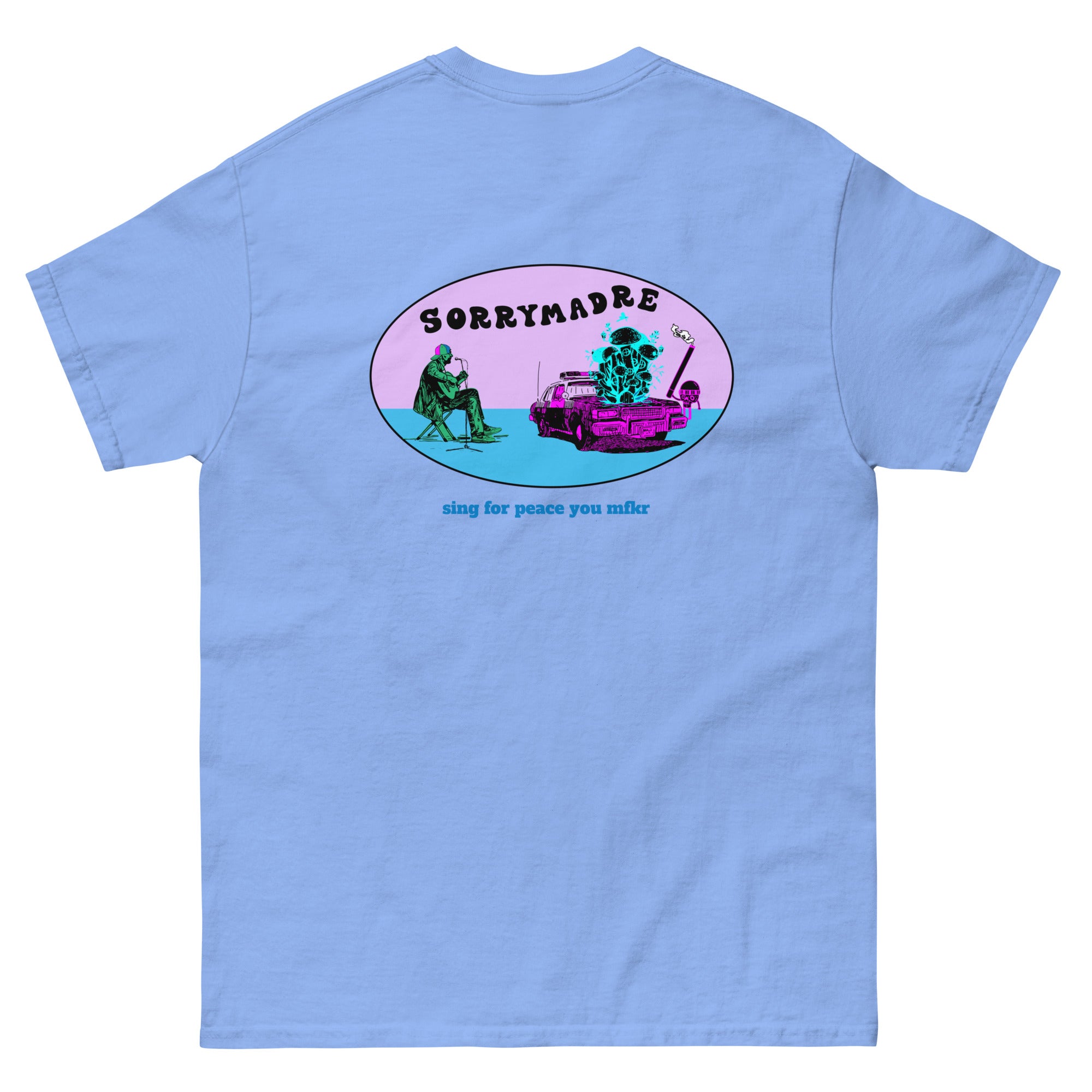 SorryMadre | Peace | Embroidered T-Shirt