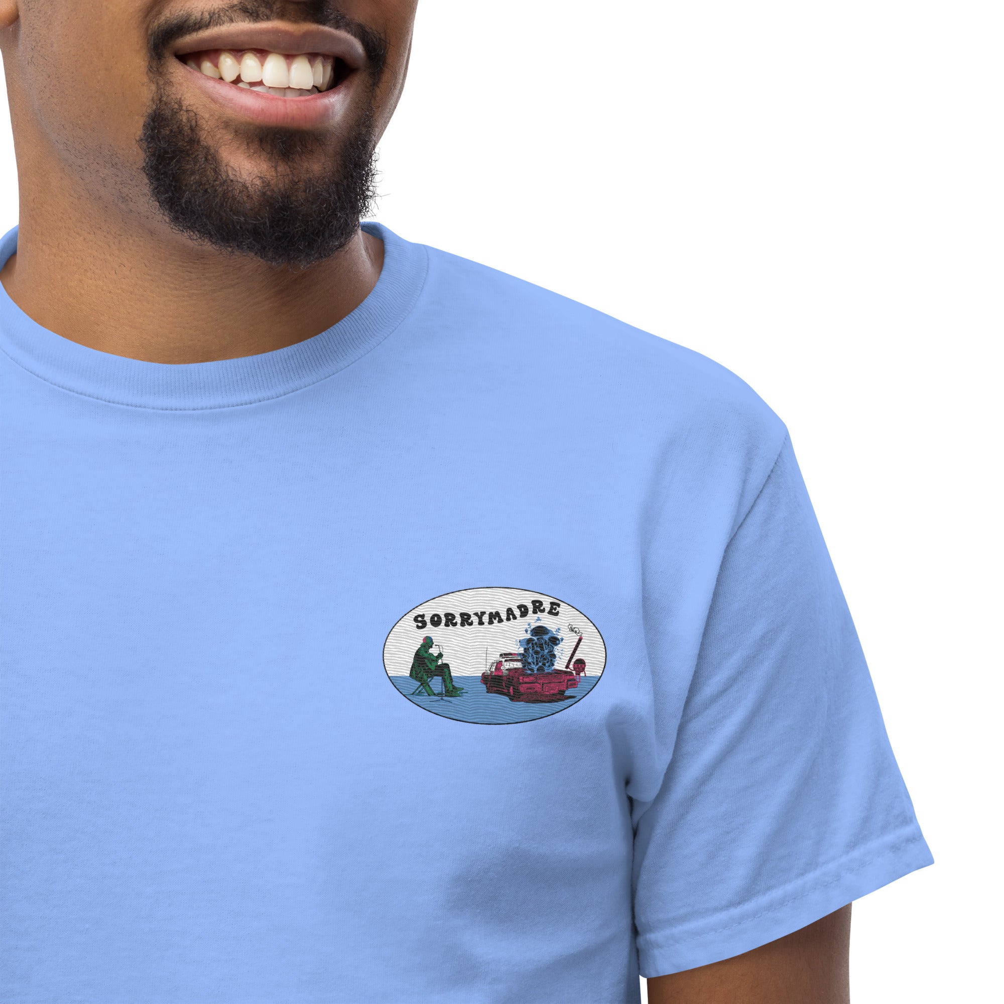 SorryMadre | Peace | Embroidered T-Shirt