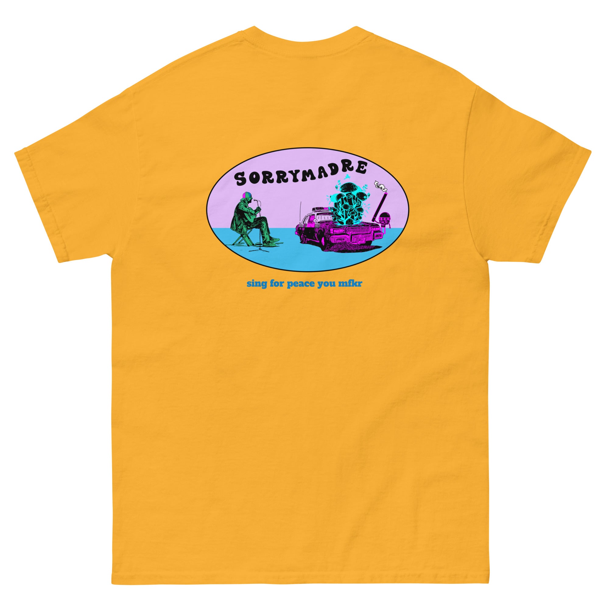 SorryMadre | Peace | Embroidered T-Shirt