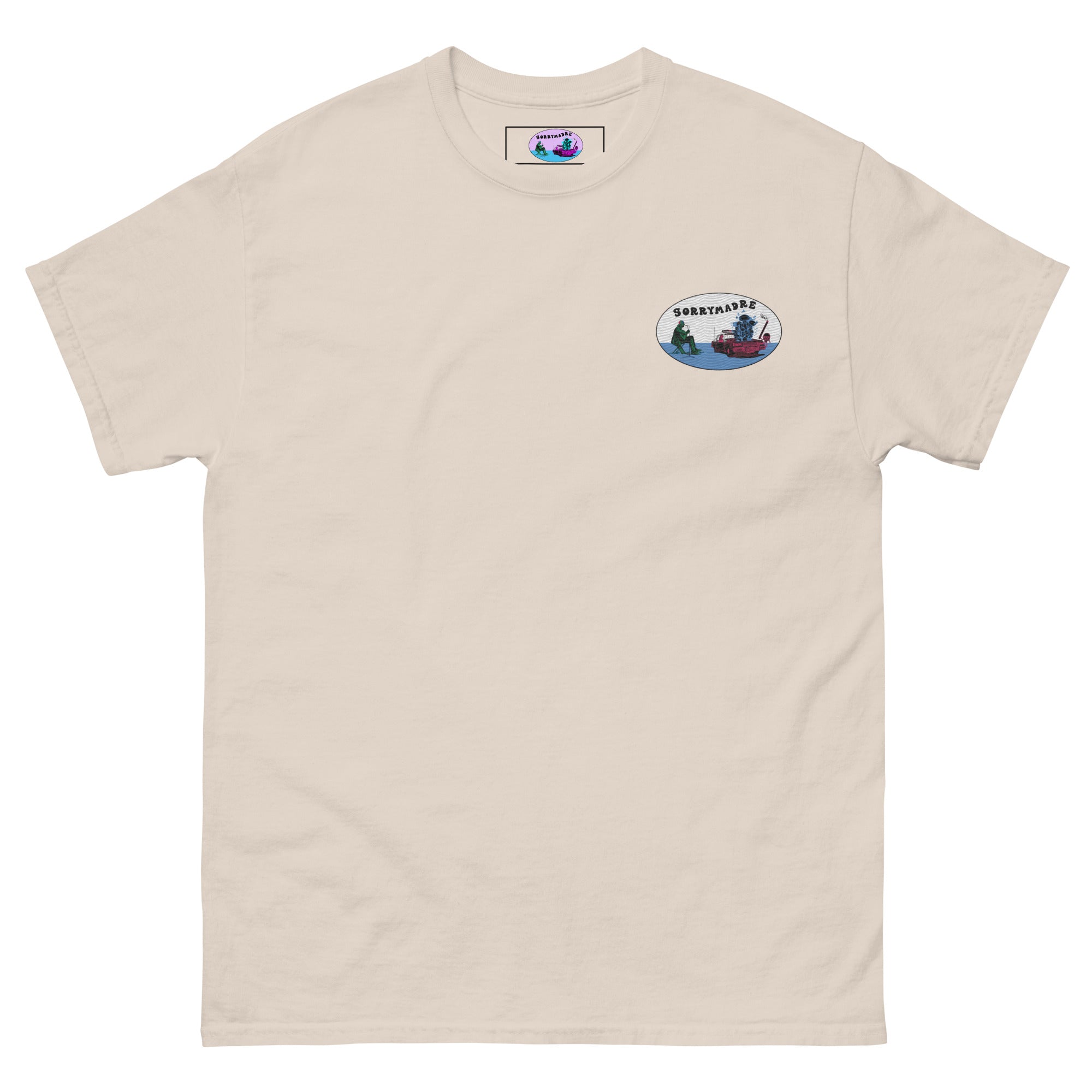 SorryMadre | Peace | Embroidered T-Shirt