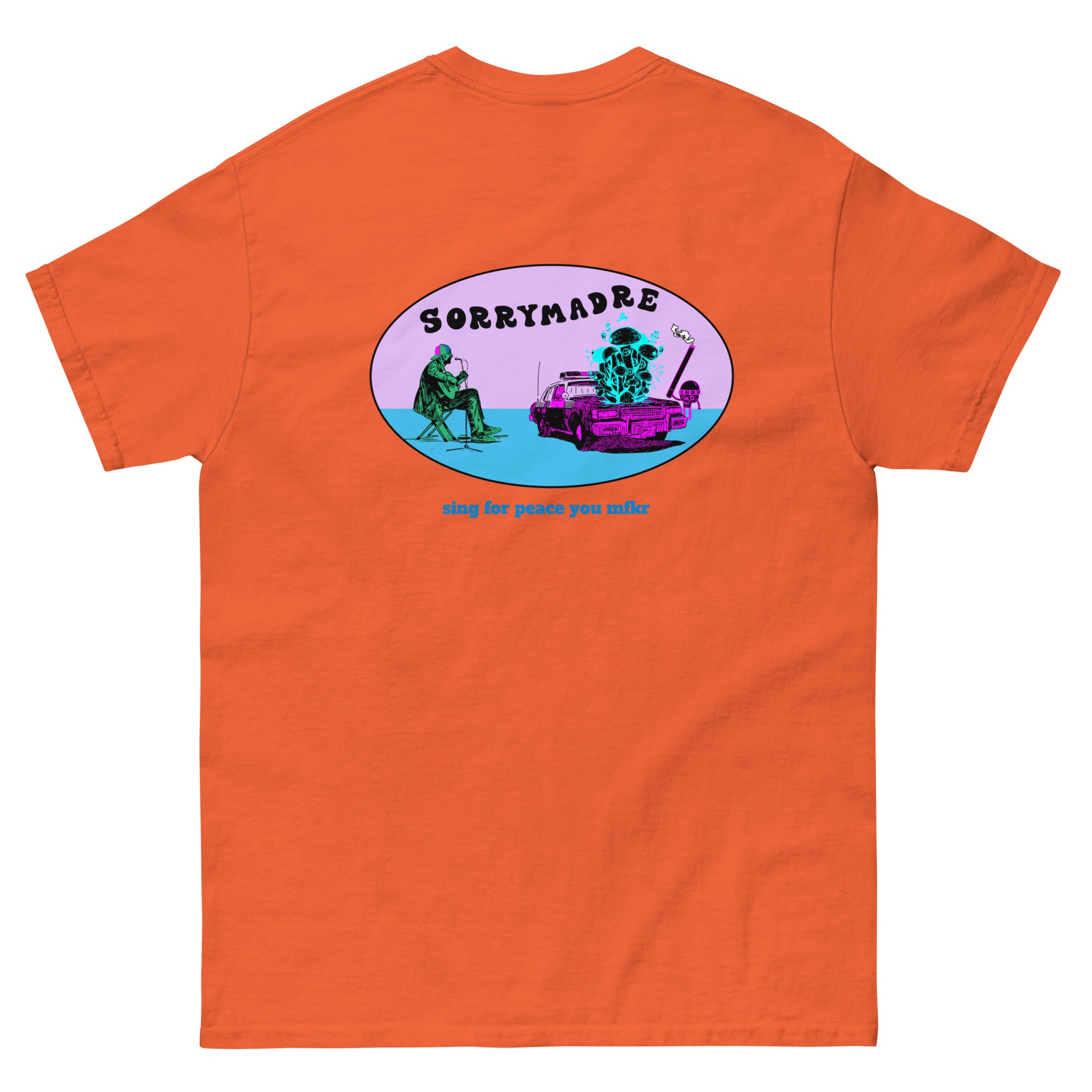 SorryMadre | Peace | Embroidered T-Shirt