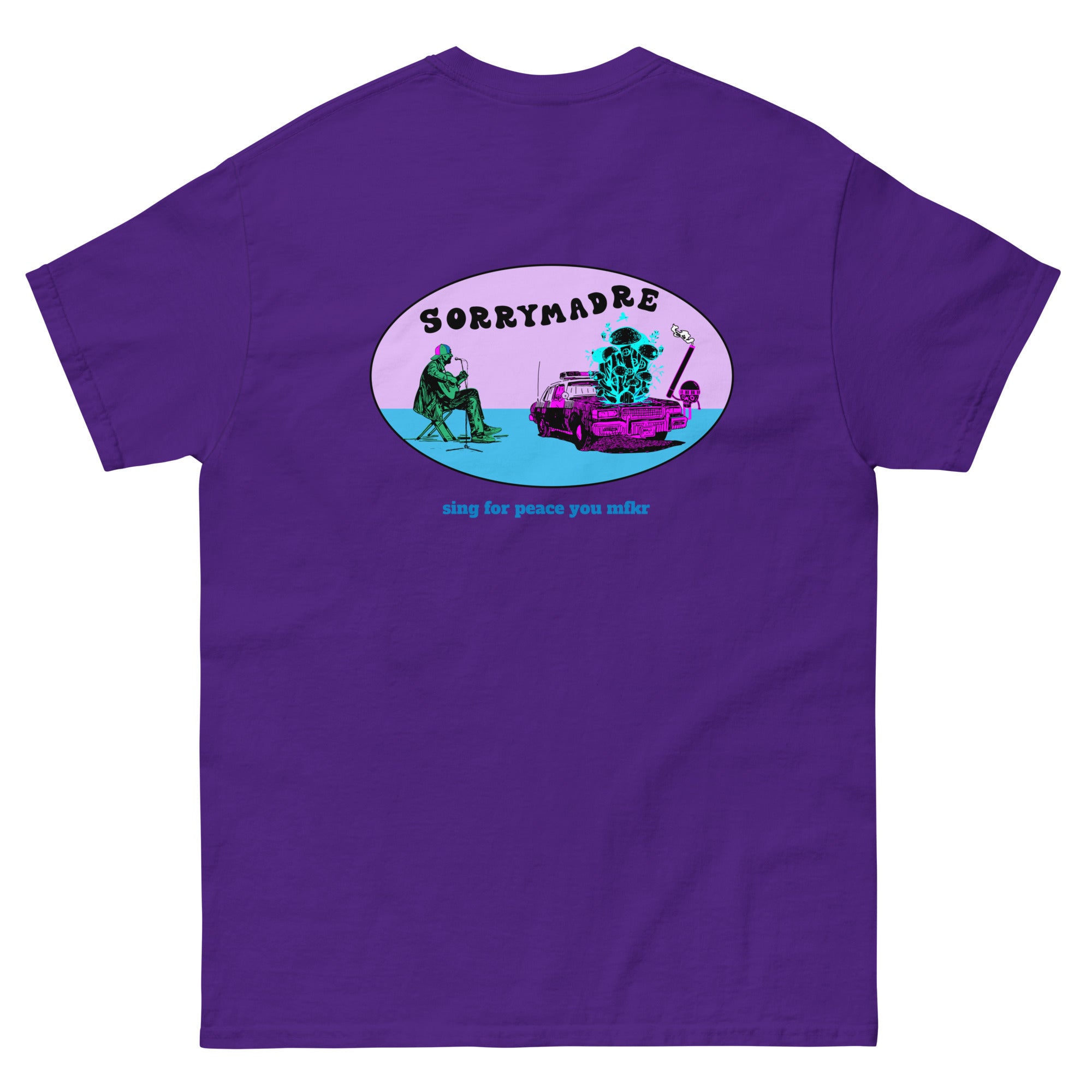 SorryMadre | Peace | Embroidered T-Shirt