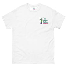 Load image into Gallery viewer, SorryMadre | humanity | Embroidered T-Shirt
