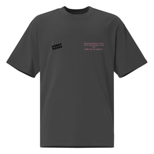 SorryMadre | Sing like a boss | Oversized faded t-shirt