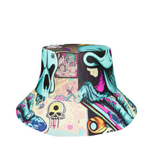 Load 3D model into Gallery viewer, SorryMadre | Peace | Reversible bucket hat
