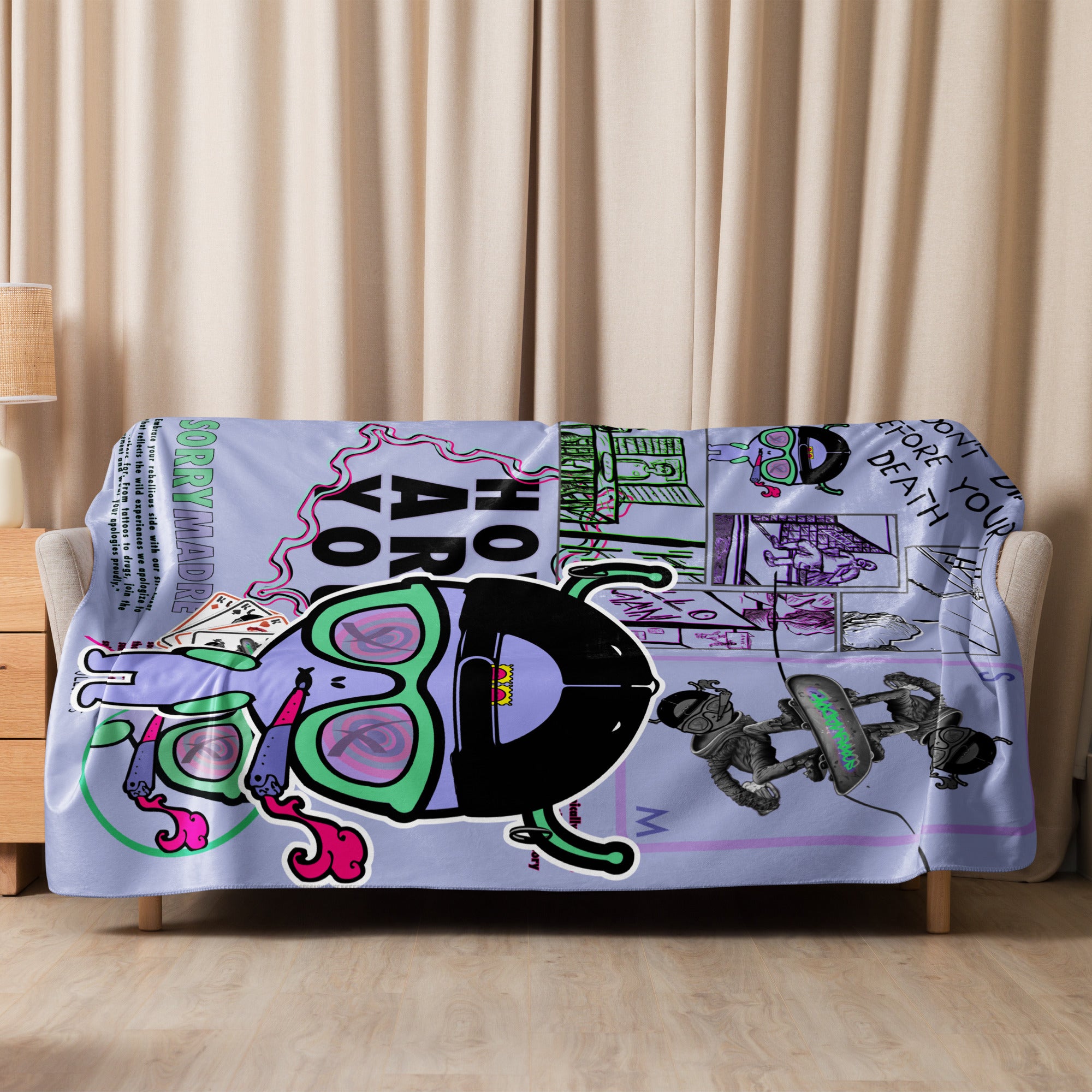 SorryMadre | Sherpa blanket