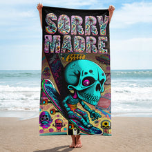 Load image into Gallery viewer, SorryMadre | SKULL | Towel
