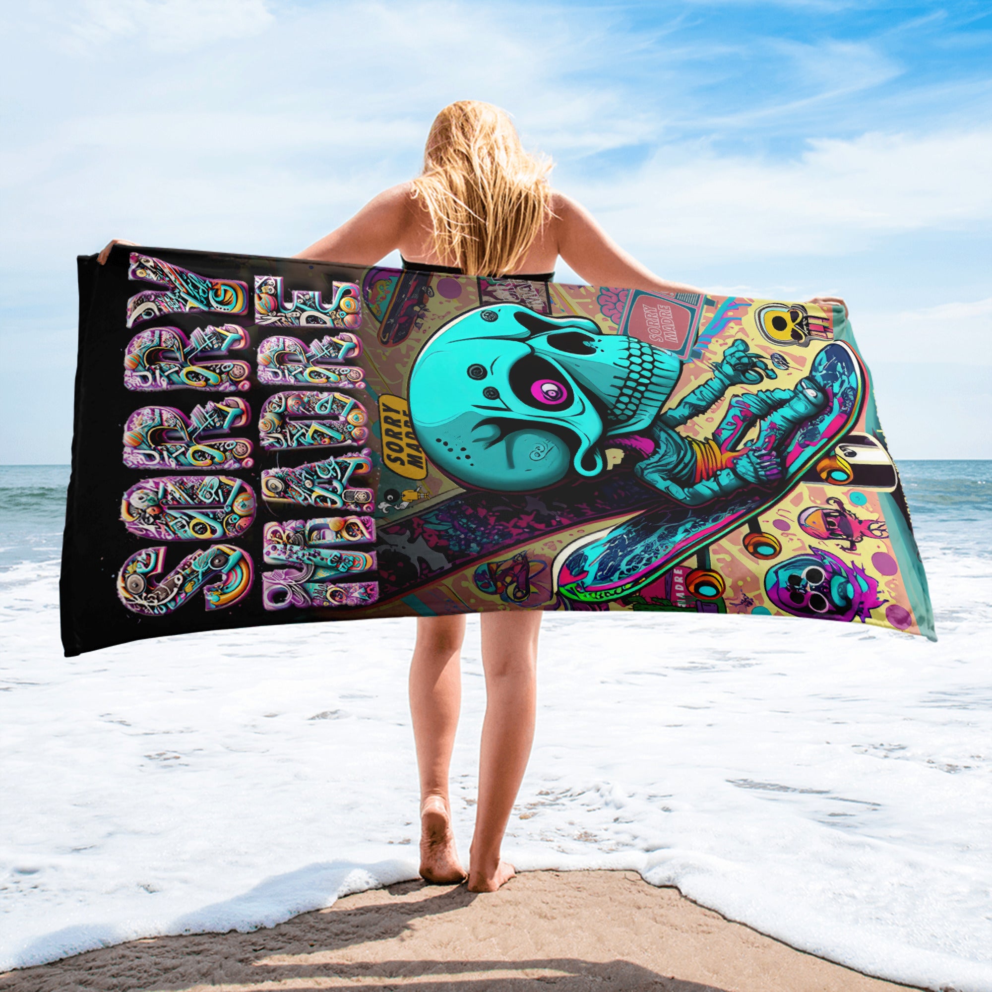 SorryMadre | SKULL | Towel