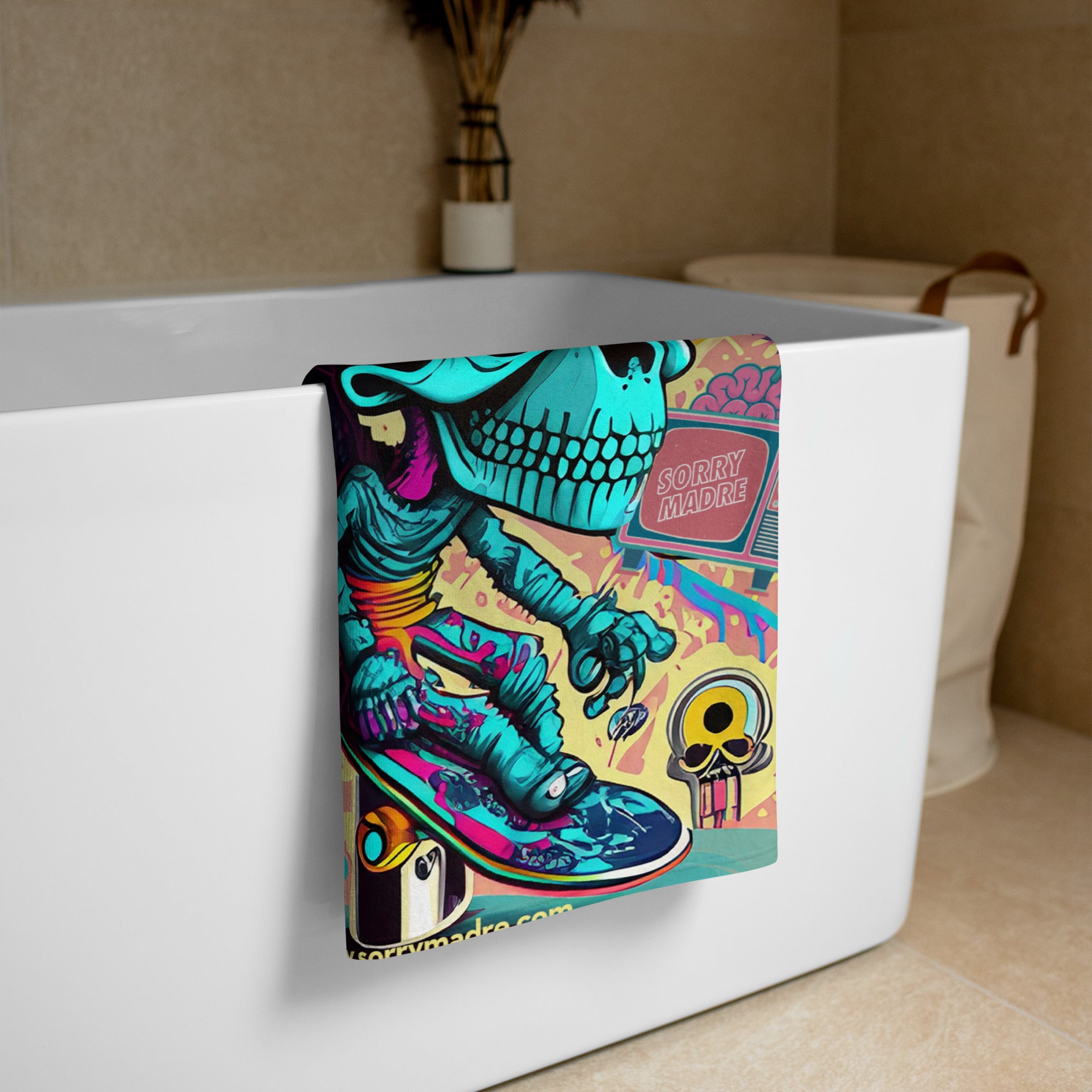 SorryMadre | SKULL | Towel