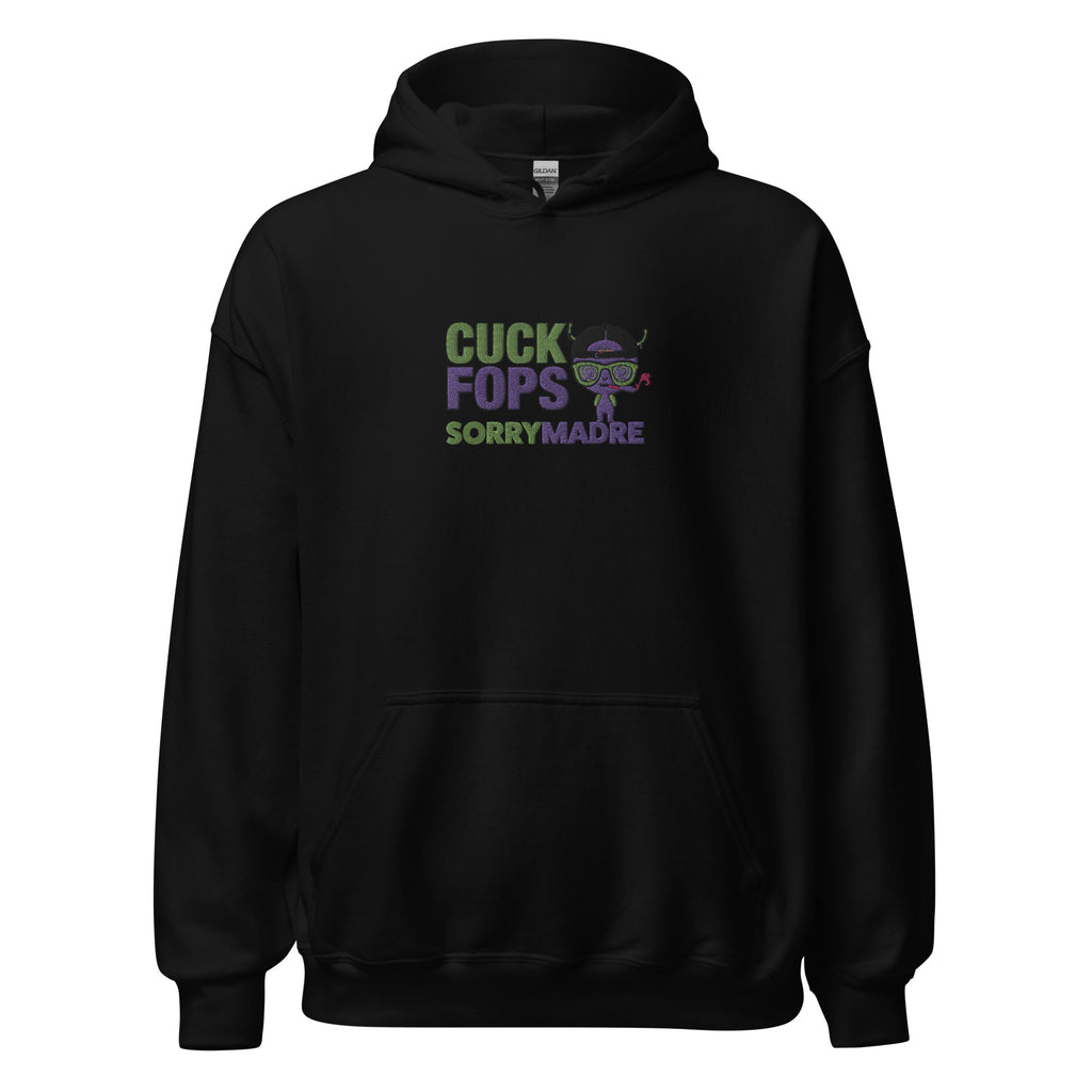 SorryMadre | Cuck Fops V2 | Embroidered Hoodie