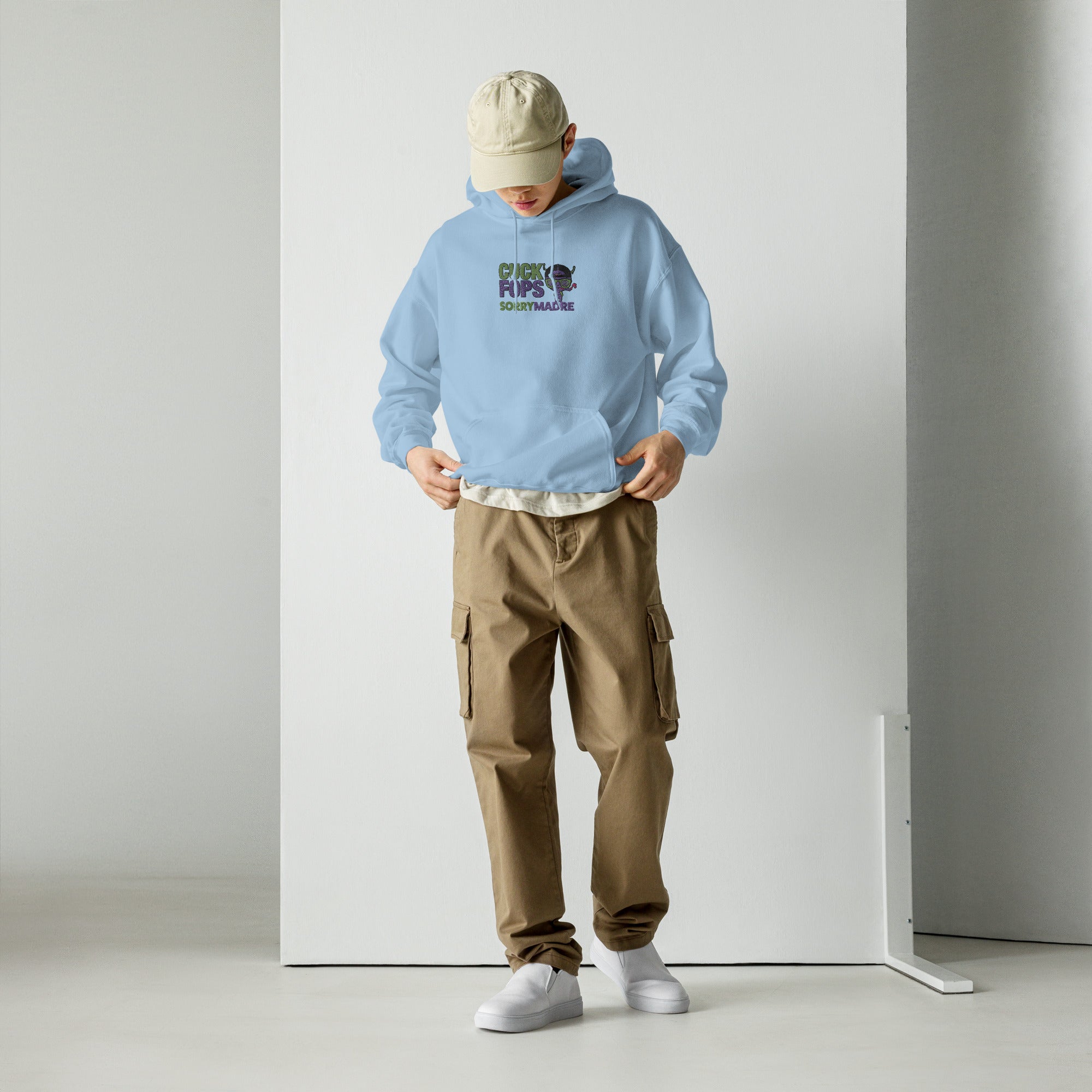 SorryMadre | Cuck Fops V2 | Embroidered Hoodie