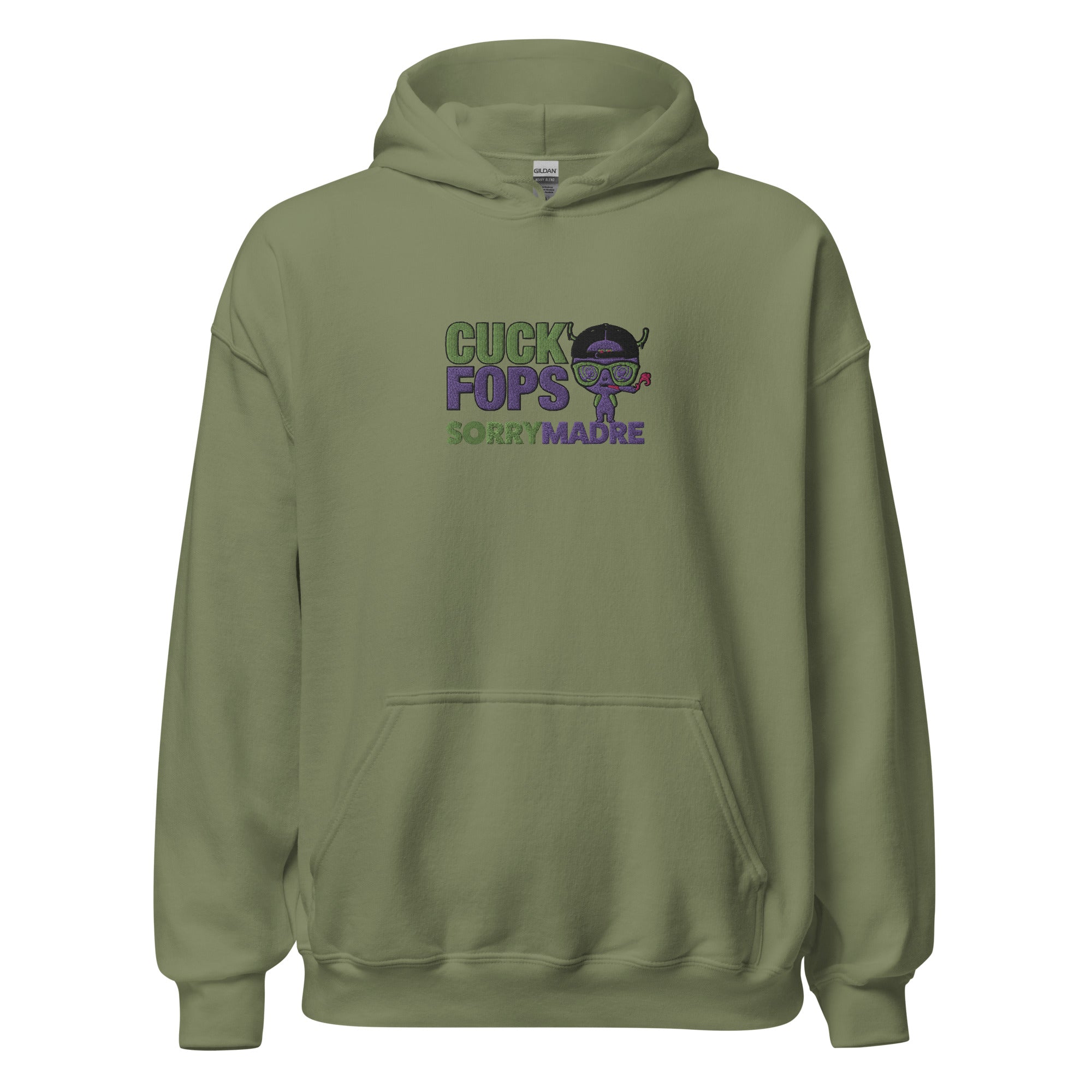 SorryMadre | Cuck Fops V2 | Embroidered Hoodie