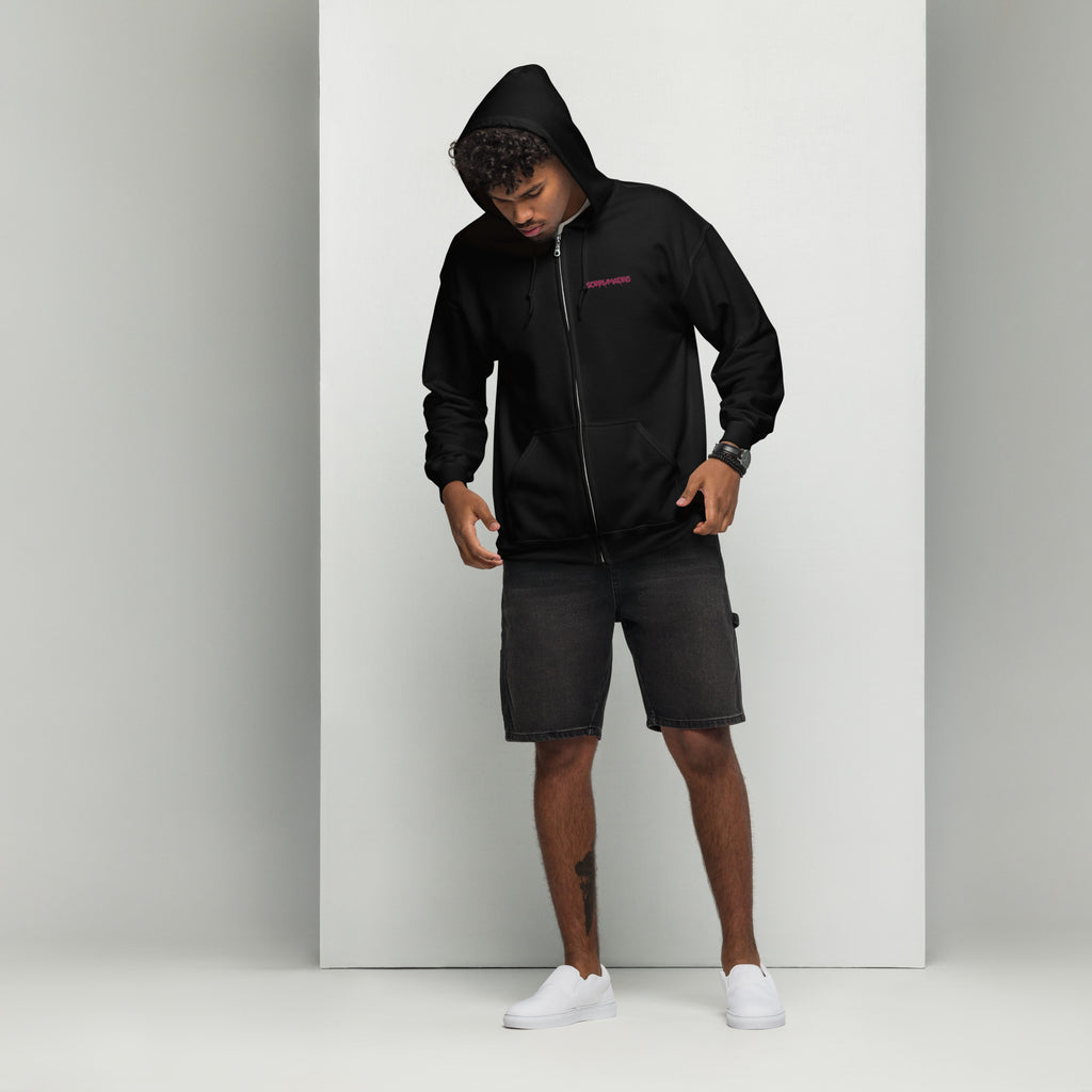 SorryMadre | Toxicity | Embroidered heavy blend zip hoodie