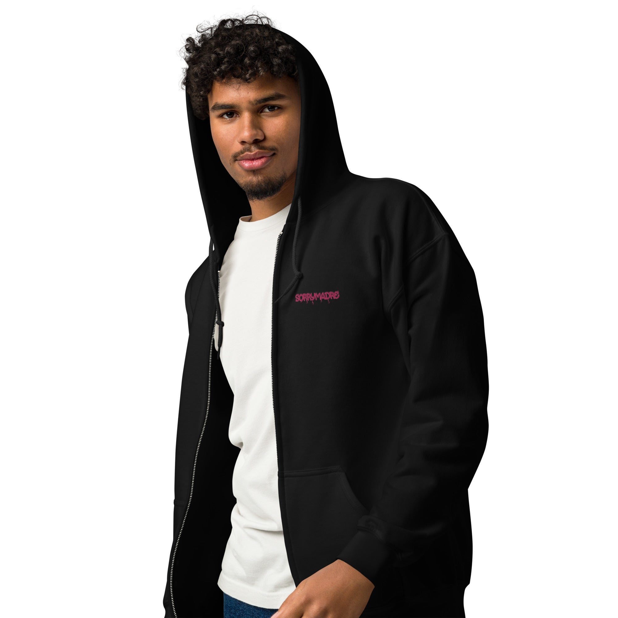 SorryMadre | Toxicity | Embroidered heavy blend zip hoodie