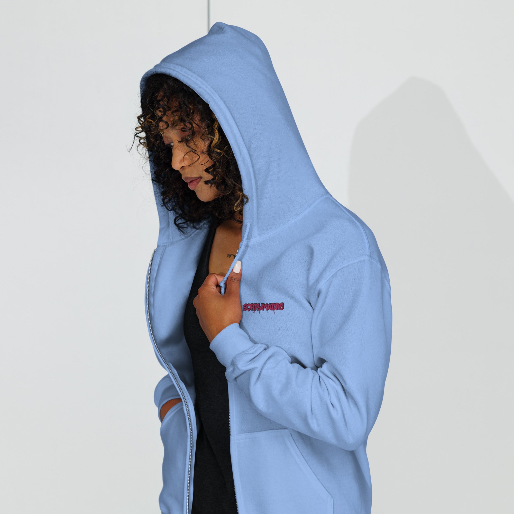 SorryMadre | Toxicity | Embroidered heavy blend zip hoodie