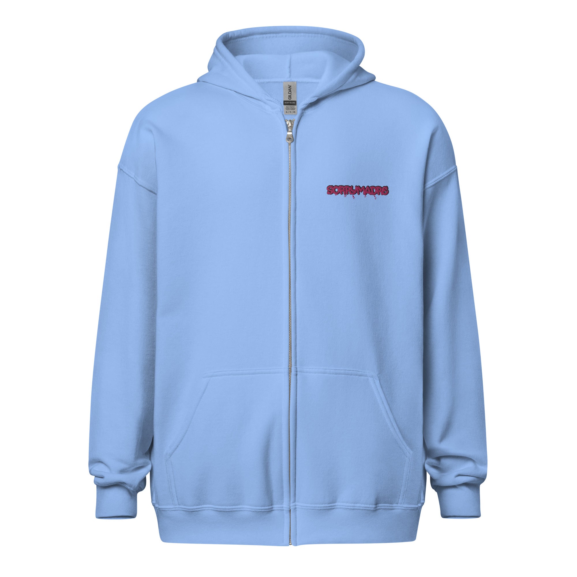 SorryMadre | Toxicity | Embroidered heavy blend zip hoodie