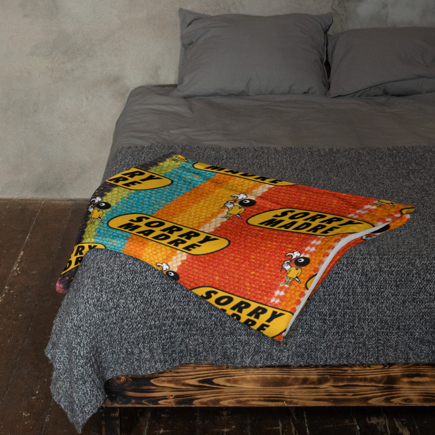 SorryMadre | Bigger | Throw Blanket