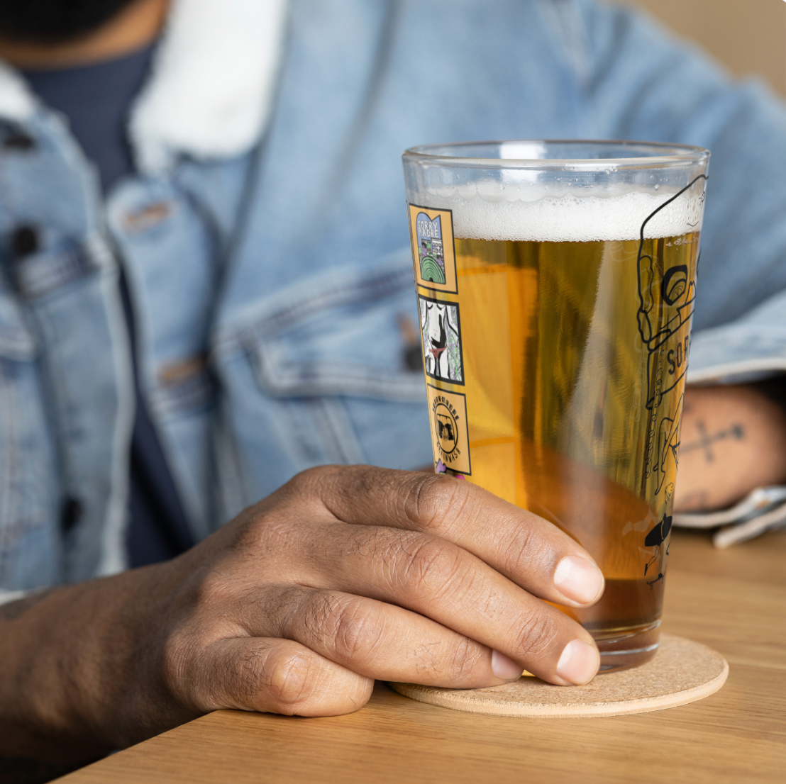 SorryMadre |  Pint Glass